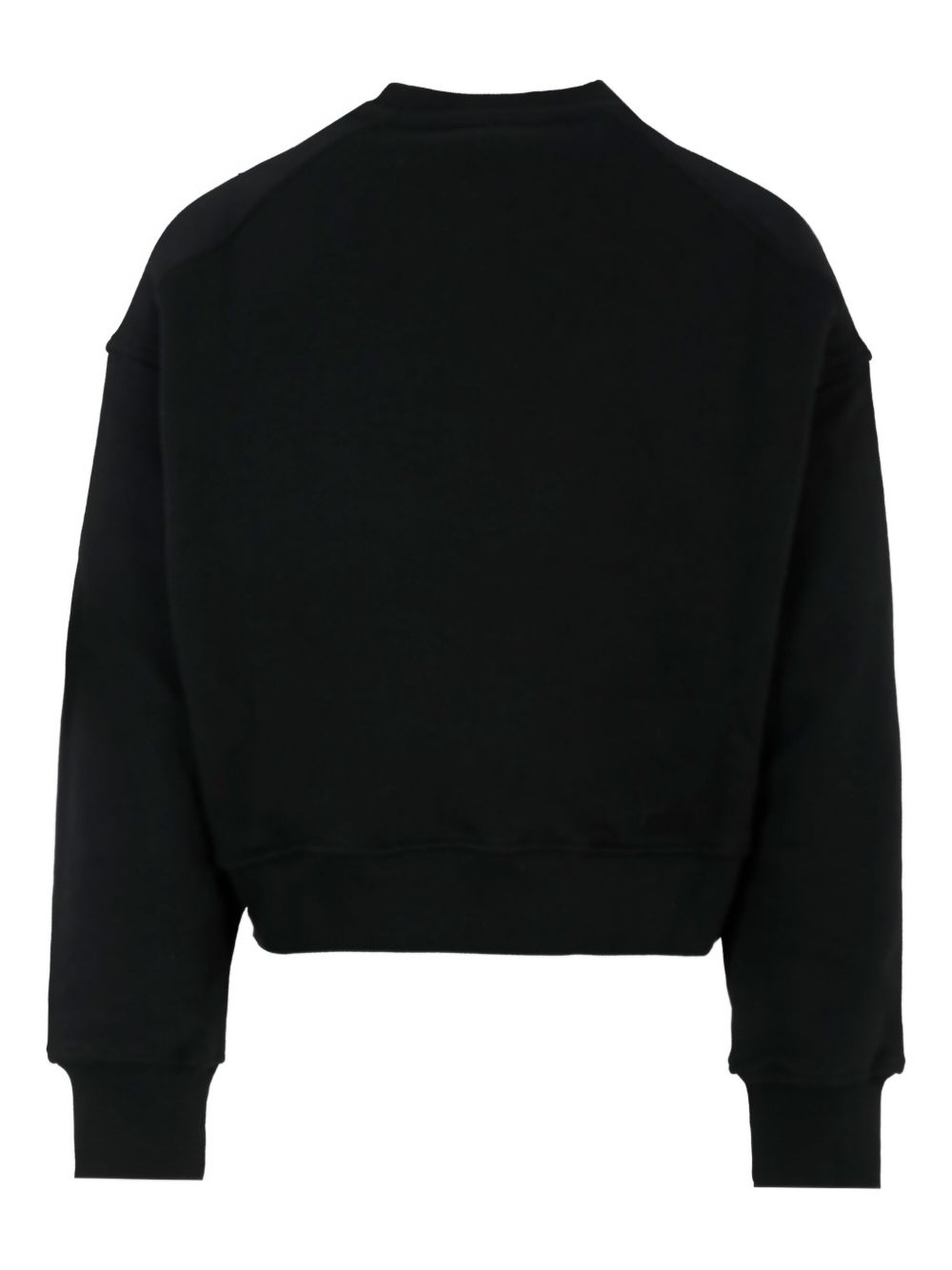 Felpa per bambino MSGM Kids nero con logo decorato F5MSJGSW268 110 MSGM KIDS