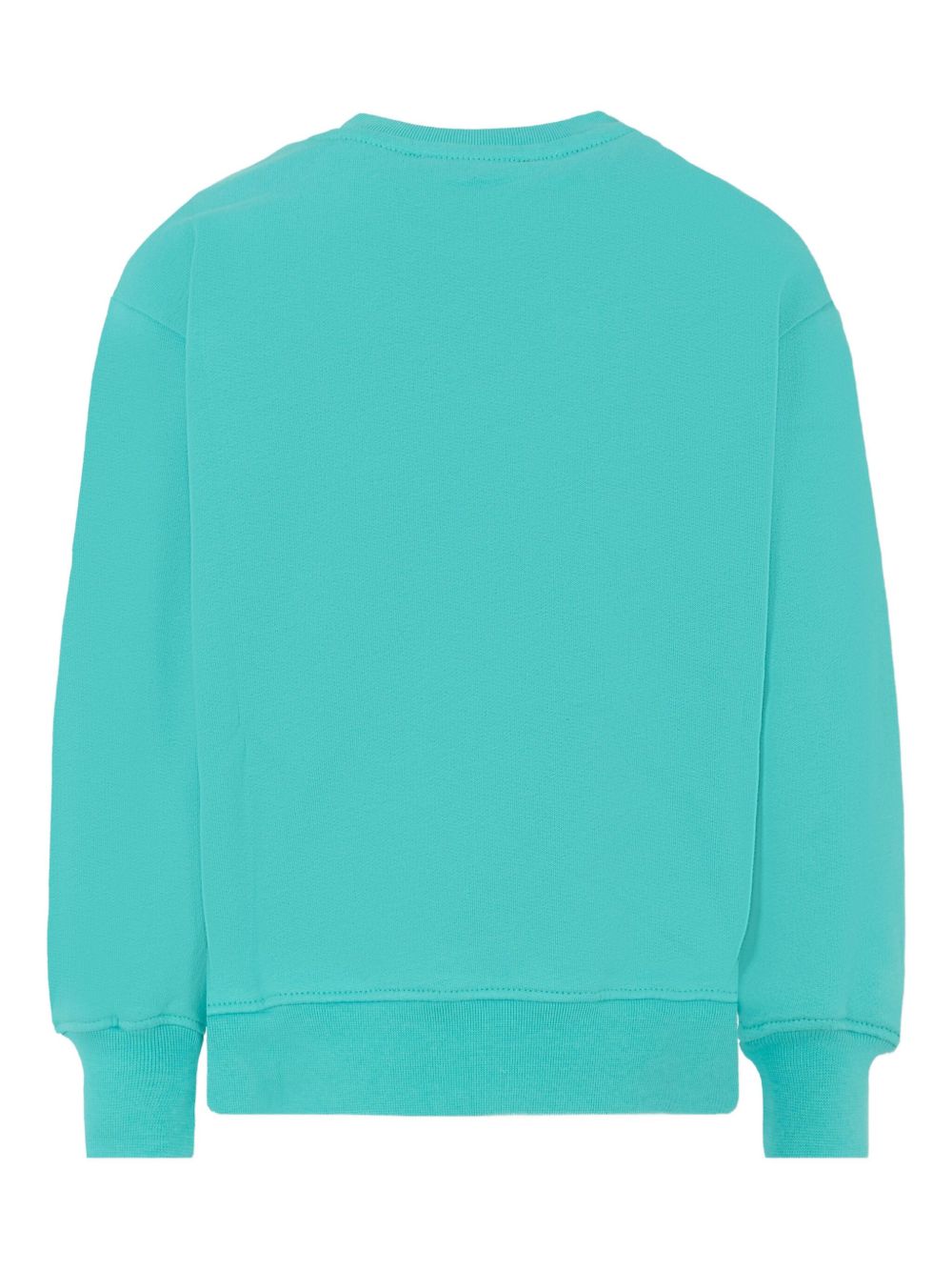 Felpa per bambino MSGM Kids azzurro con logo sul davanti F5MSJUSW018 MS037 MSGM KIDS