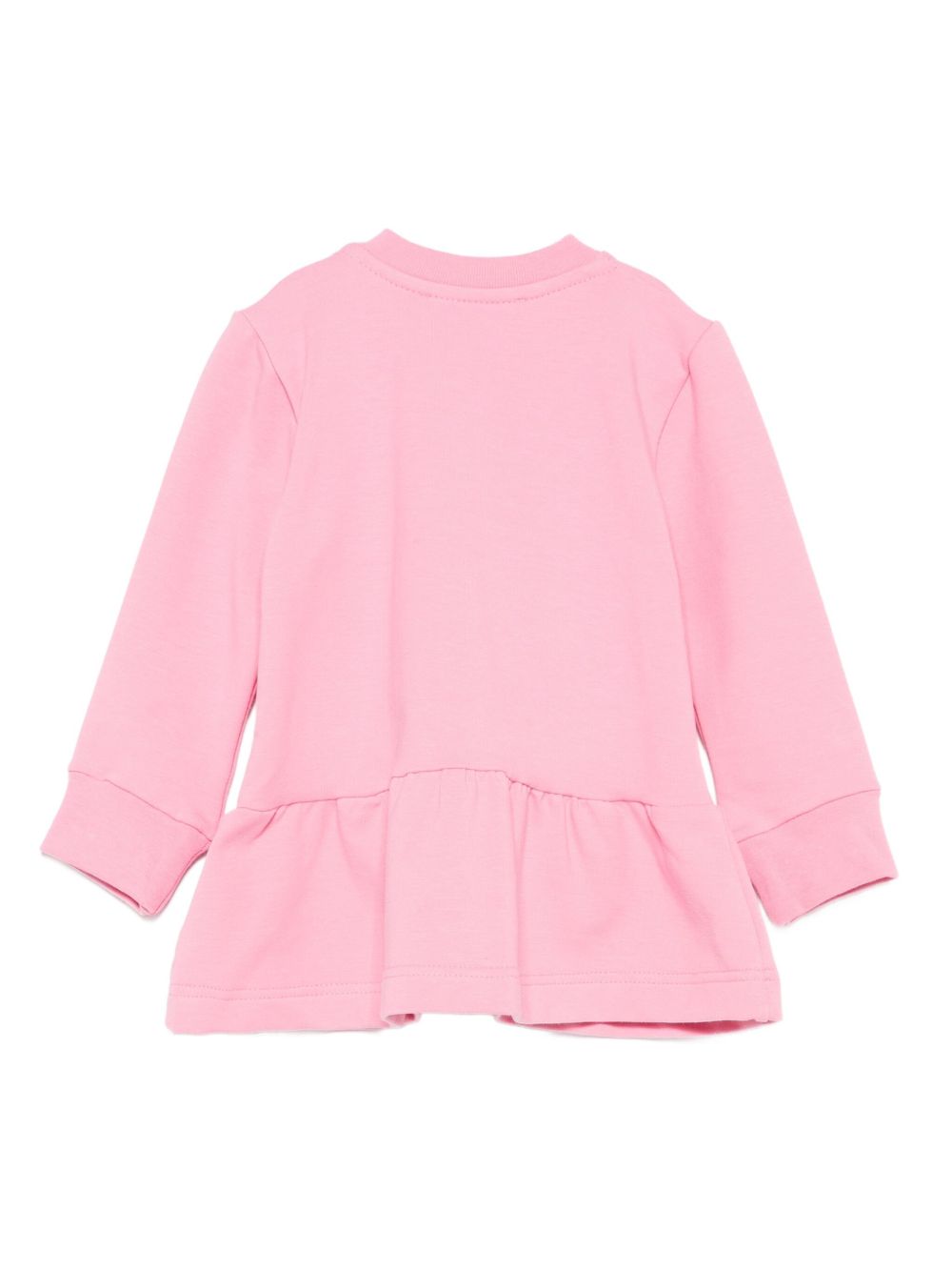 Abito per neonata MSGM Kids rosa con stampa di gatto F5MSNGDR289 MS038 MSGM KIDS