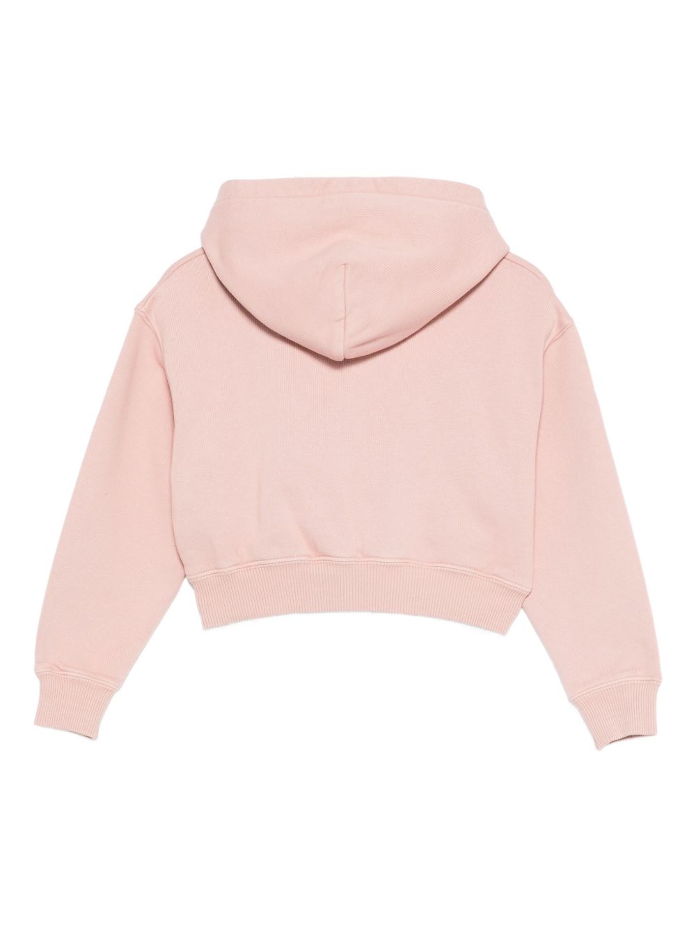 Felpa per bambina Off-White Kids rosa con cappuccio e stampa con logo OGBB00BF25FLE001 3B07 OFF WHITE KIDS