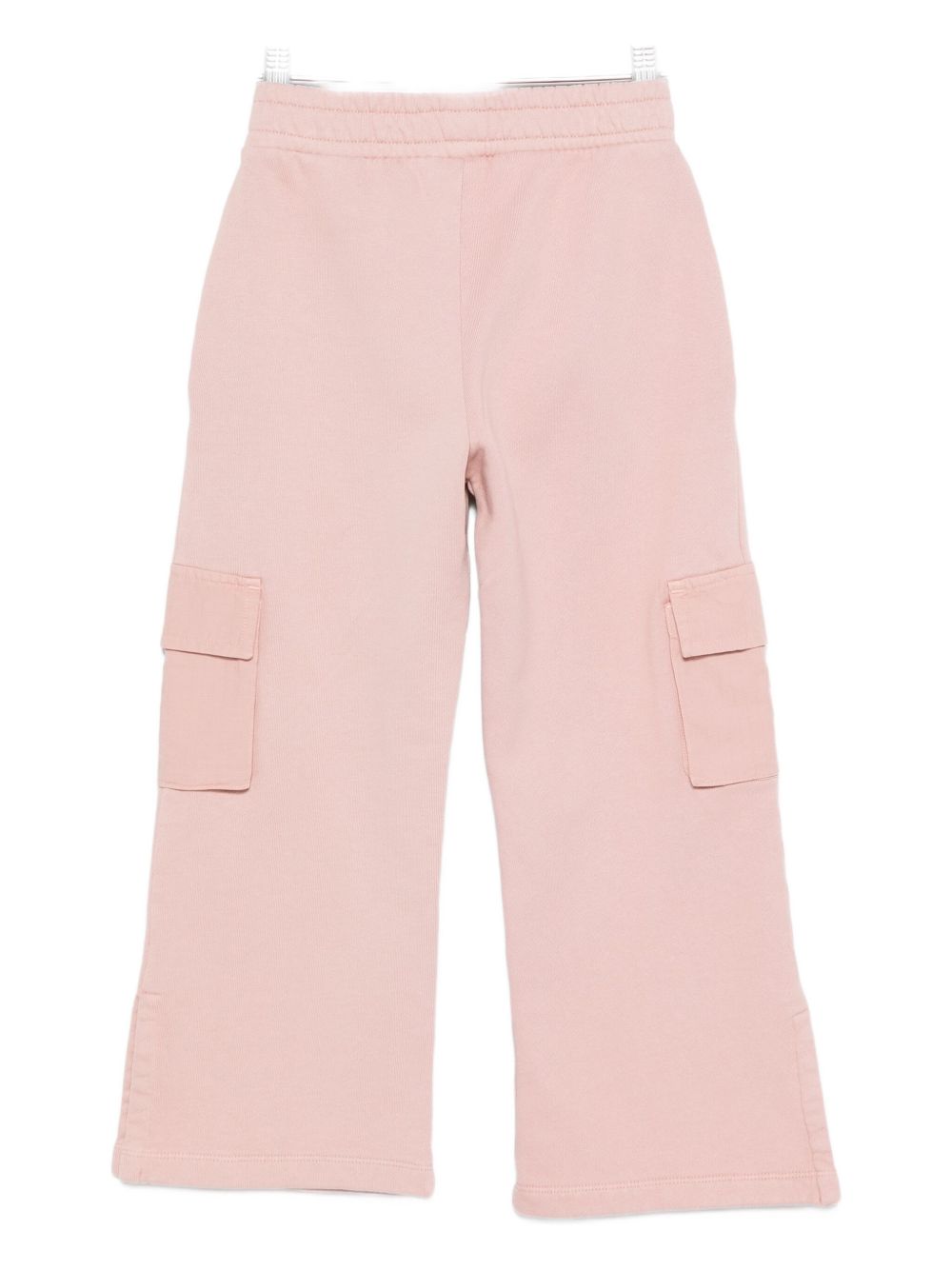 Pantaloni sportivi per bambina Off-White Kids rosa con tasche cargo OGCH00CF25FLE001 3B07 OFF WHITE KIDS