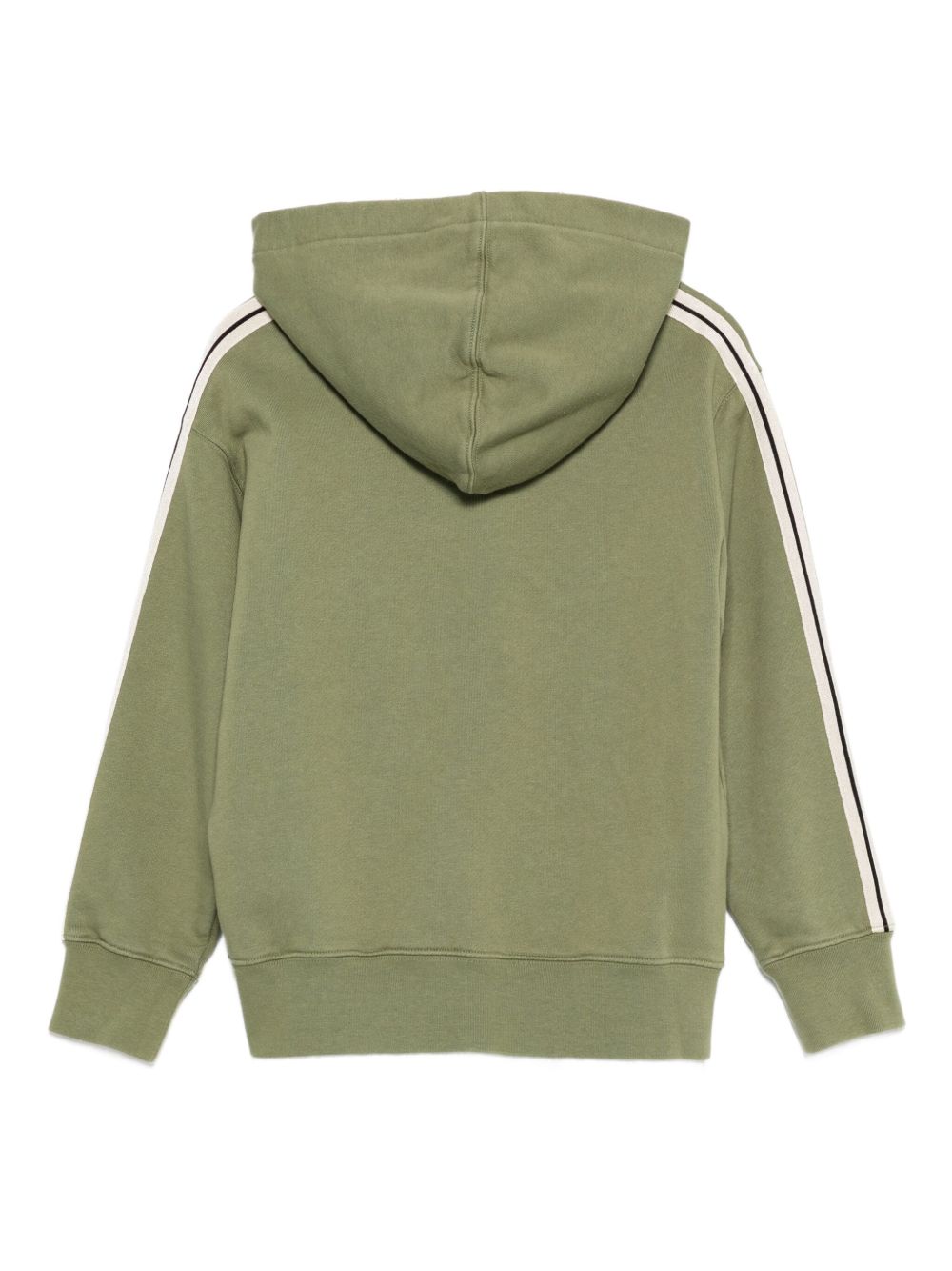 Felpa per bambino Palm Angels Kids verde con dettaglio logo PBBB012F25FLE008 5610 PALM ANGELS KIDS