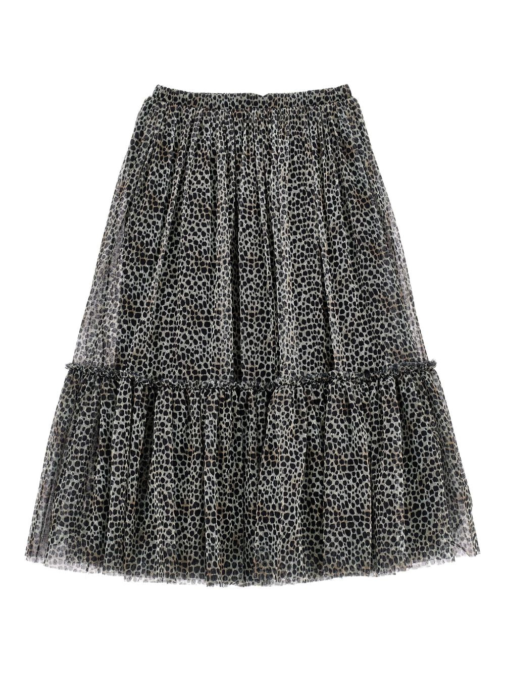 Gonna per bambina Philosophy Di Lorenzo Serafini Kids animalier con strati di ruches I1F705 6684 P080 PHILOSOPHY KIDS