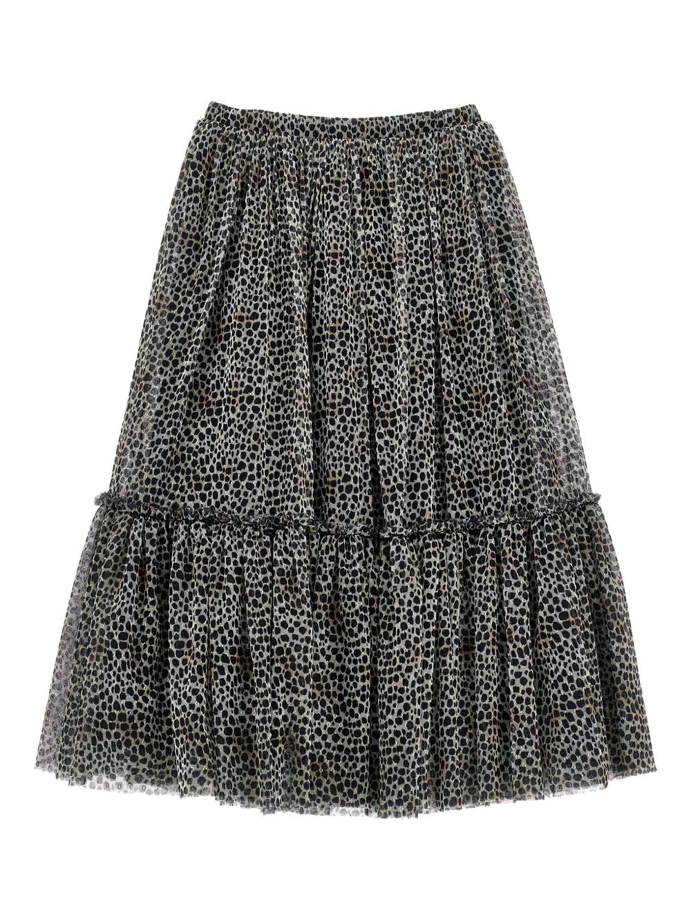 Gonna per bambina Philosophy Di Lorenzo Serafini Kids animalier con strati di ruches I1F705 6684 P080 PHILOSOPHY KIDS