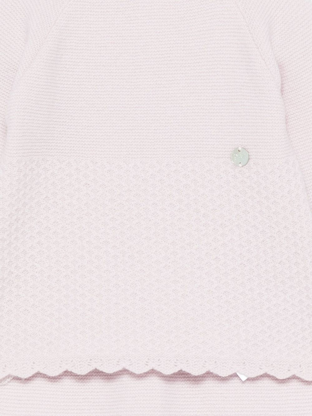 Set maglione e pantaloni per neonata Paz Rodríguez rosa con chiusura con bottoni 003-113158 37 H109 PaZ RODRIGUEZ KIDS