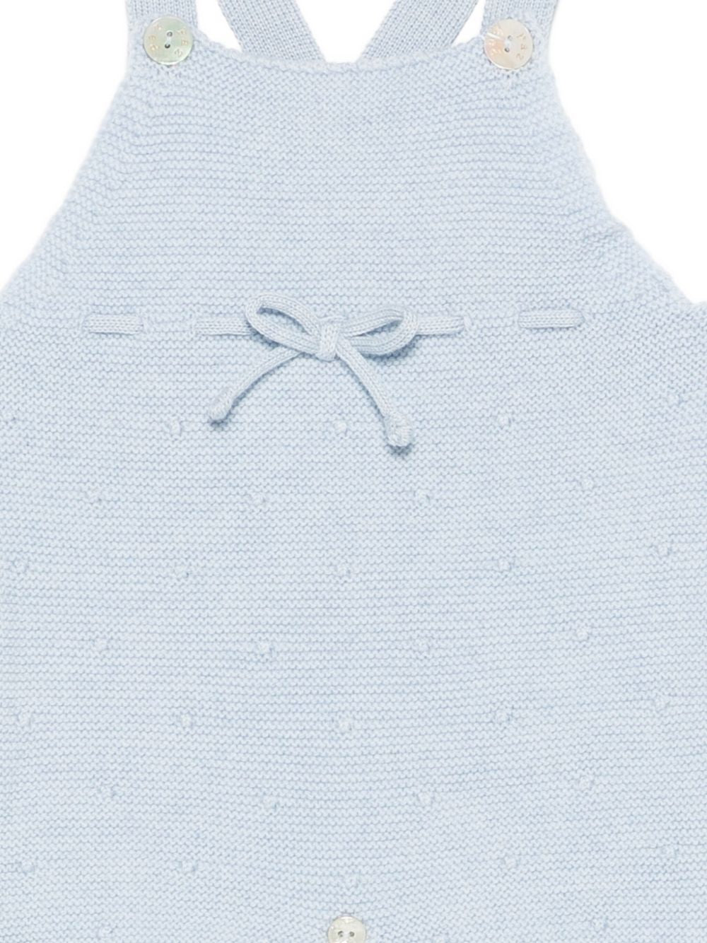 Tutina per neonato Paz Rodríguez azzurra con dettaglio fiocco 022-112902 80 H56 PaZ RODRIGUEZ KIDS