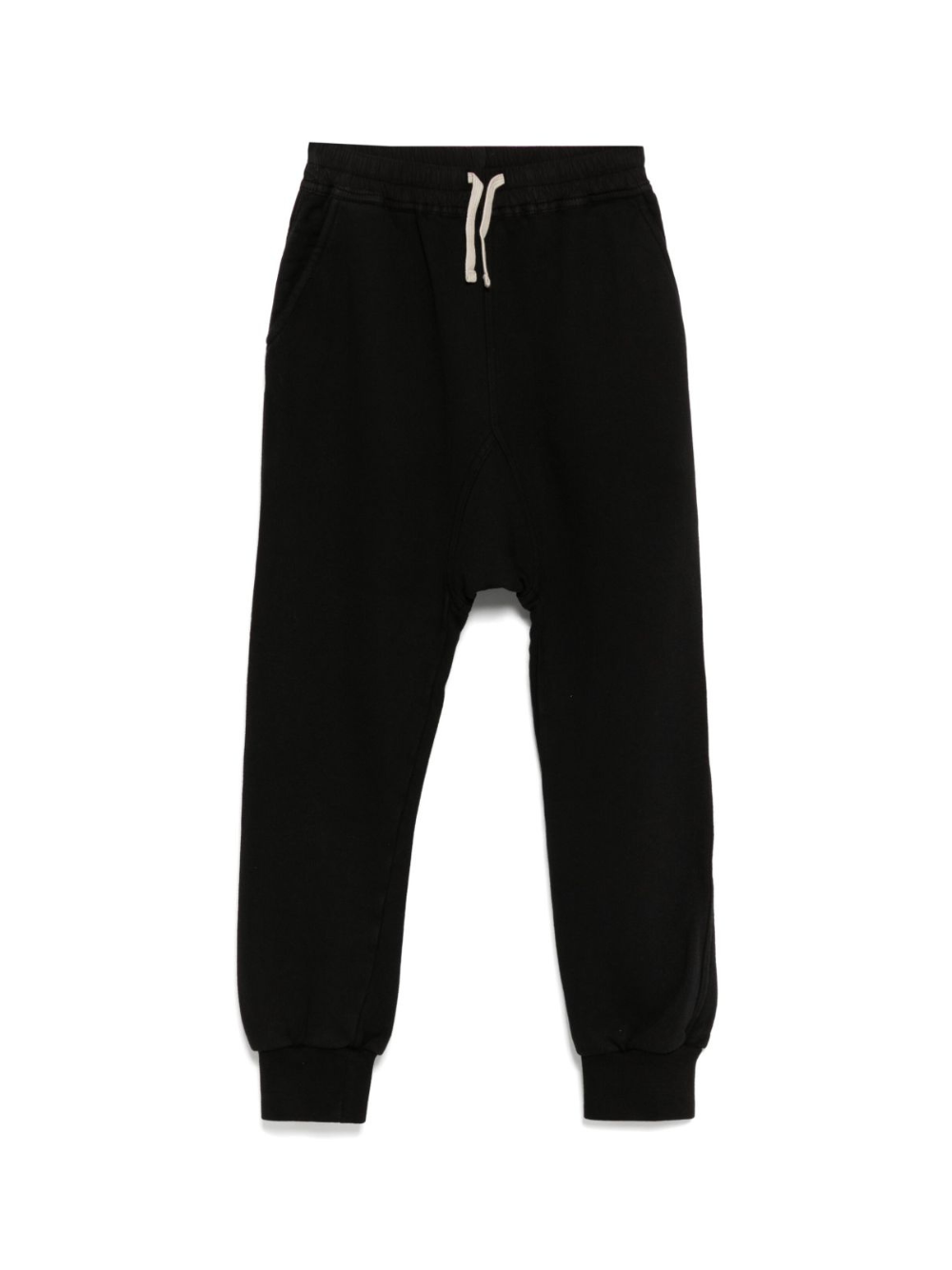 Pantaloni sportivi per bambino Rick Owens Kids neri con vita con coulisse elasticizzata BG02E5392 FP 09 RICK OWENS KIDS