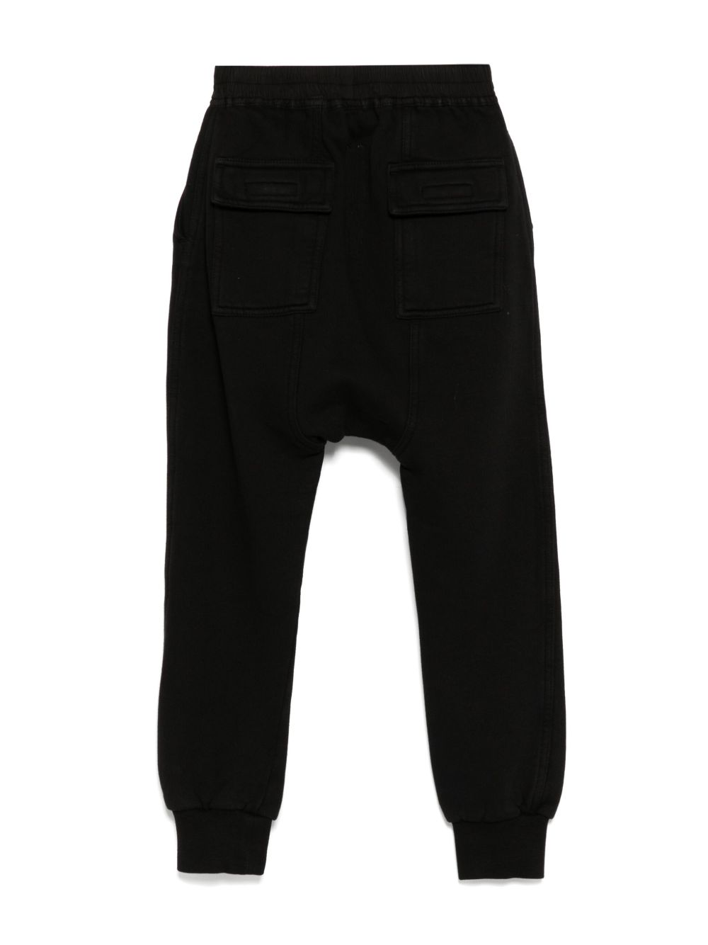 Pantaloni sportivi per bambino Rick Owens Kids neri con vita con coulisse elasticizzata BG02E5392 FP 09 RICK OWENS KIDS