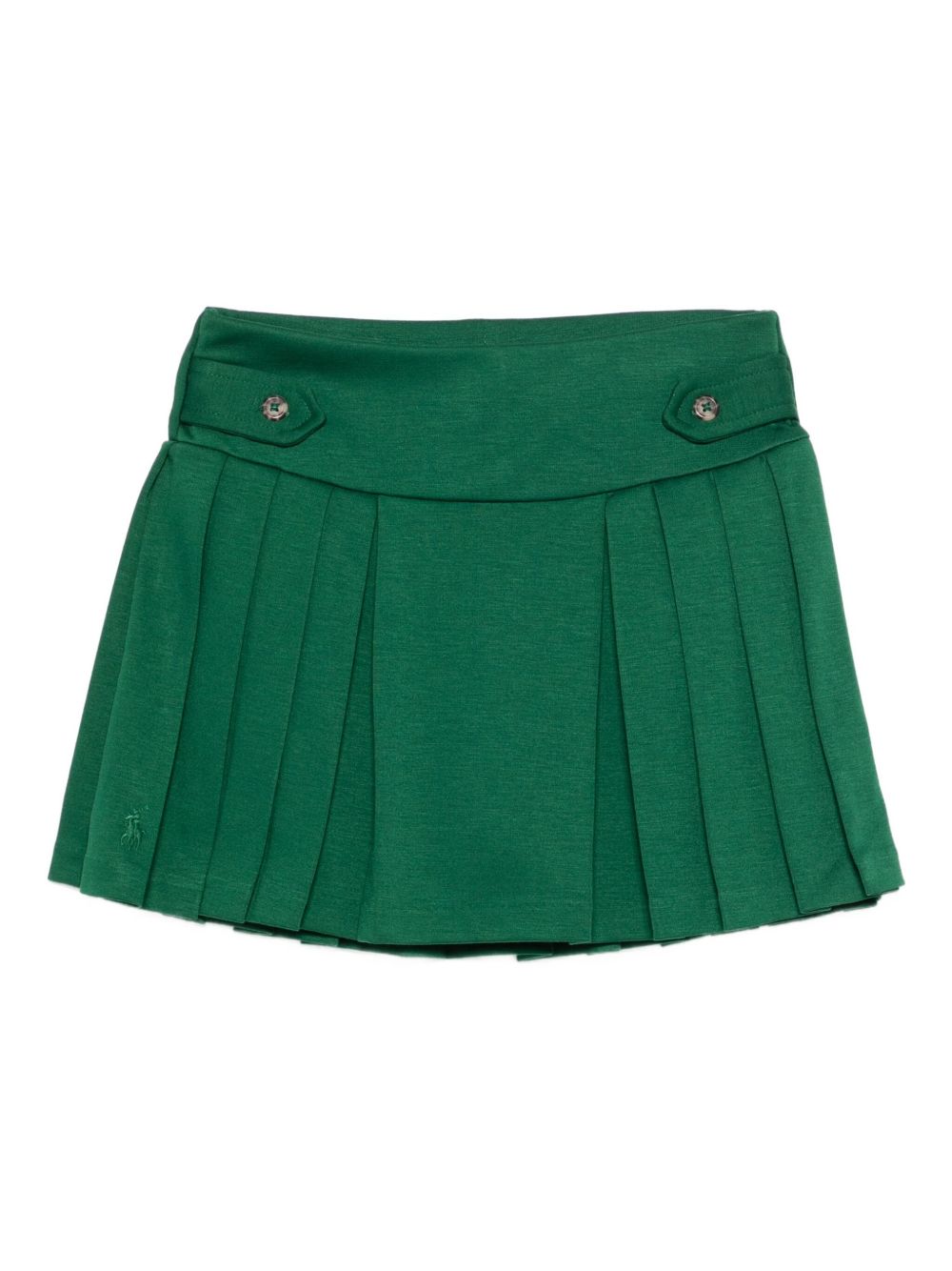 Gonna per bambina Polo Ralph Lauren Kids verde a pannelli plissettati 312749584 005 Ralph Lauren kids