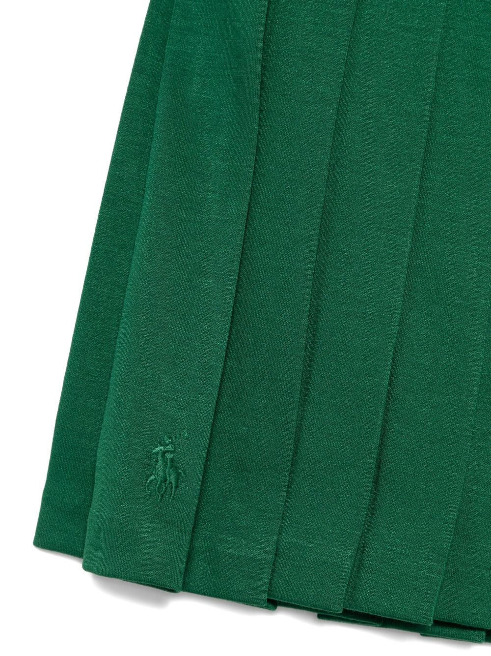 Gonna per bambina Polo Ralph Lauren Kids verde a pannelli plissettati 312749584 005 Ralph Lauren kids