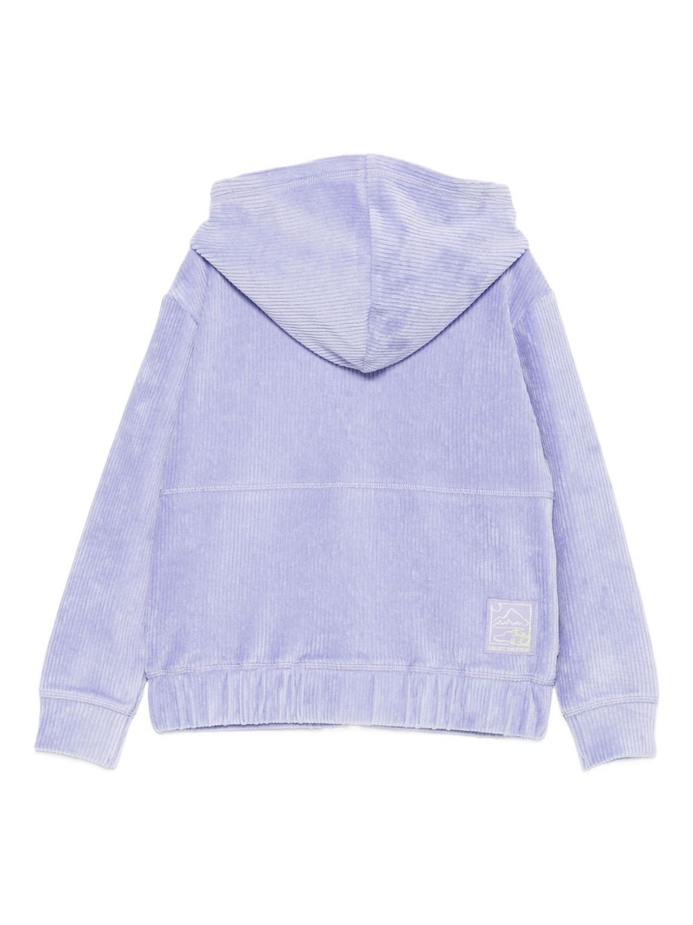 Felpa per bambina Scotch & Soda Kids viola con chiusura frontale con zip 180766 500 SCOTCH&SODA KIDS