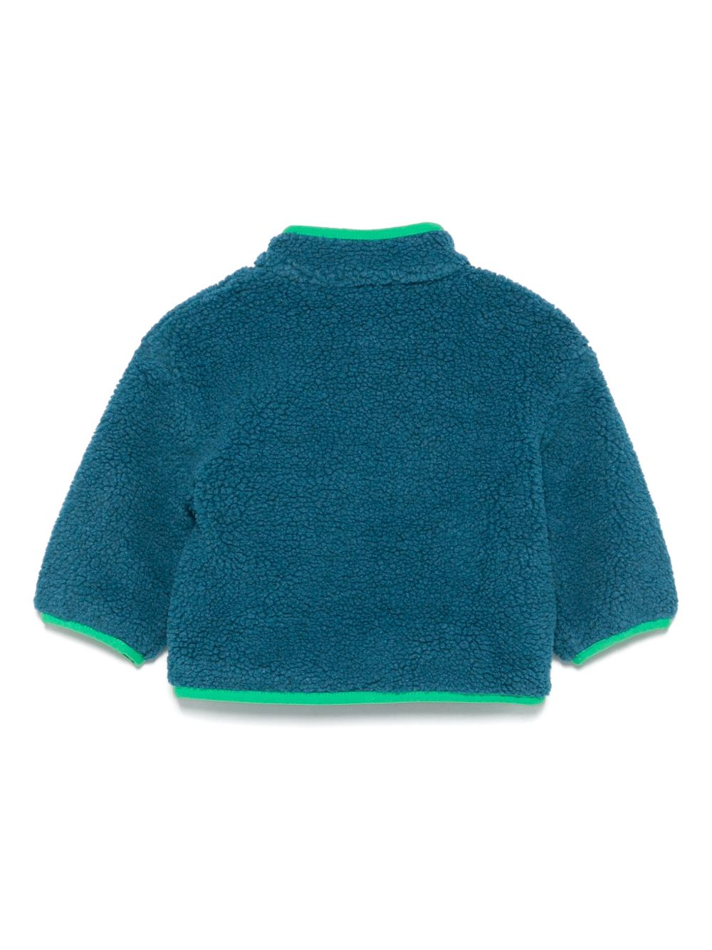Giacca in pile per neonato Stella McCartney Kids Earth Friends blu TX2507 Z0506 673 STELLA McCARTNEY KIDS