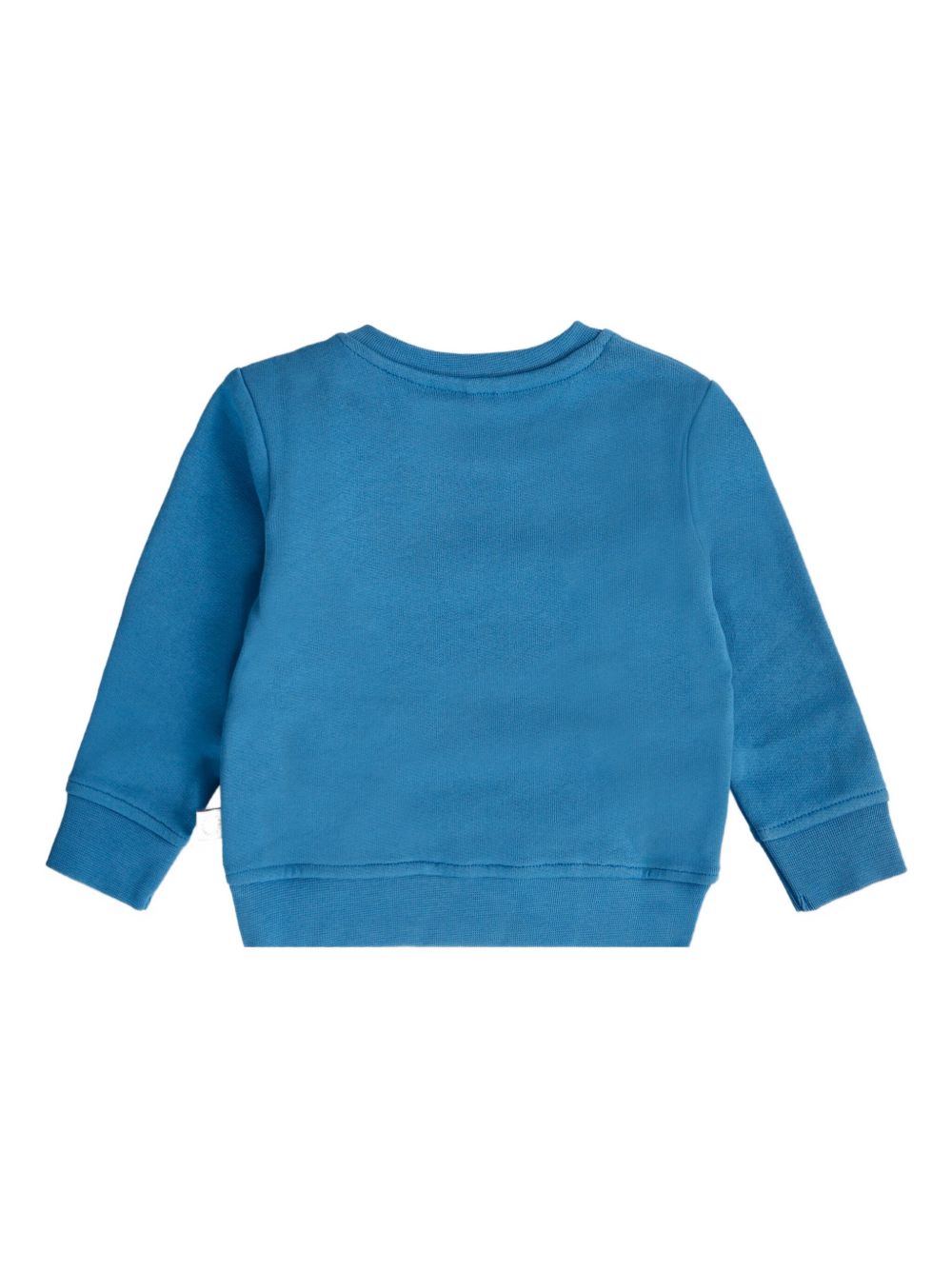 Felpa per neonato Stella McCartney Kids blu con stampa grafica sul davanti TX4520 Z0453 60P STELLA McCARTNEY KIDS