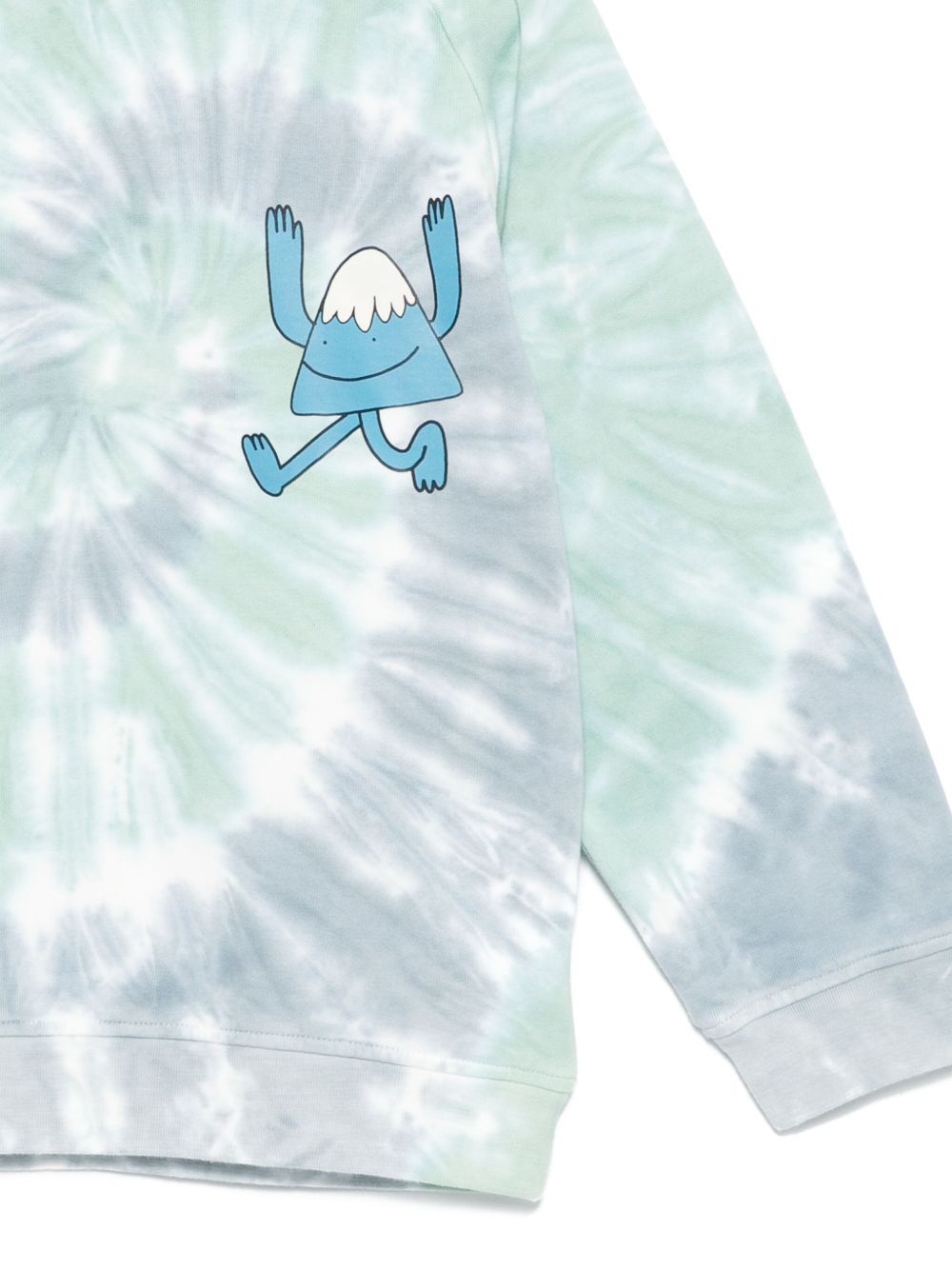 Felpa per bambino Stella McCartney Kids azzurro con stampa psichedelica TX4P90 Z3162 999 STELLA McCARTNEY KIDS