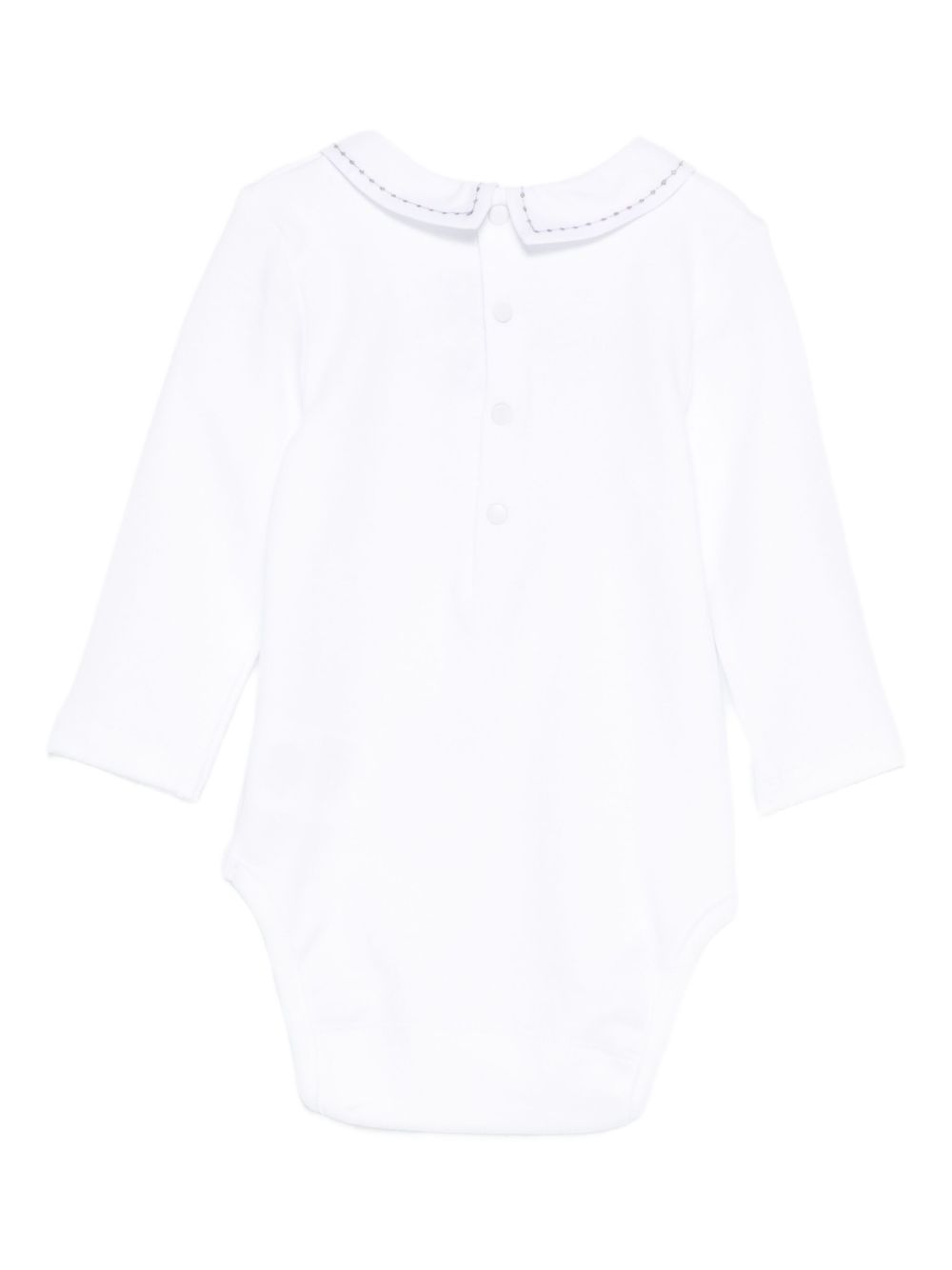 Tutina per neonati Tartine Et Chocolat bianca con colletto alla Peter Pan CB11001 01 TArtine & Chocolat KIDS