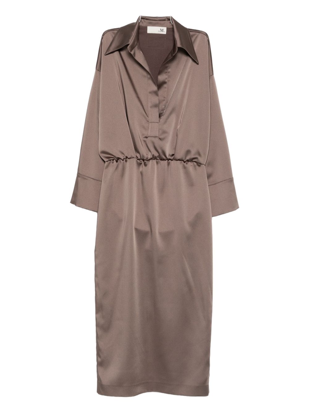 Abito Uriele per donna THE M marrone con colletto classico URIELE MOCHA THE M