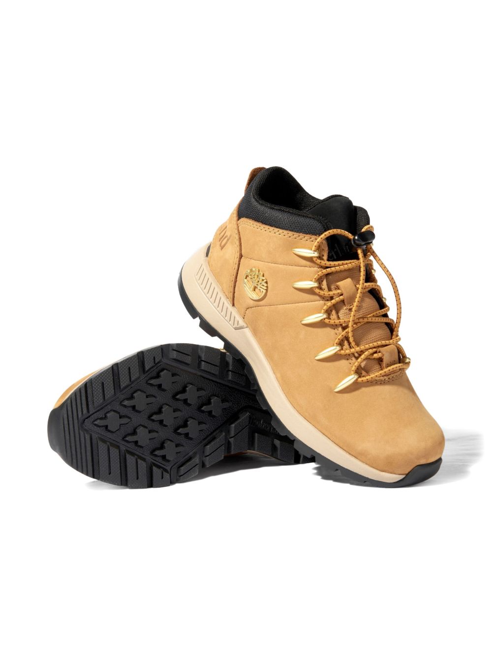 Stivali Sprint Trekker per bambino Timberland Kids beige con profilo alla caviglia imbottito TB0A2F39 2311 TIMBERLAND KIDS
