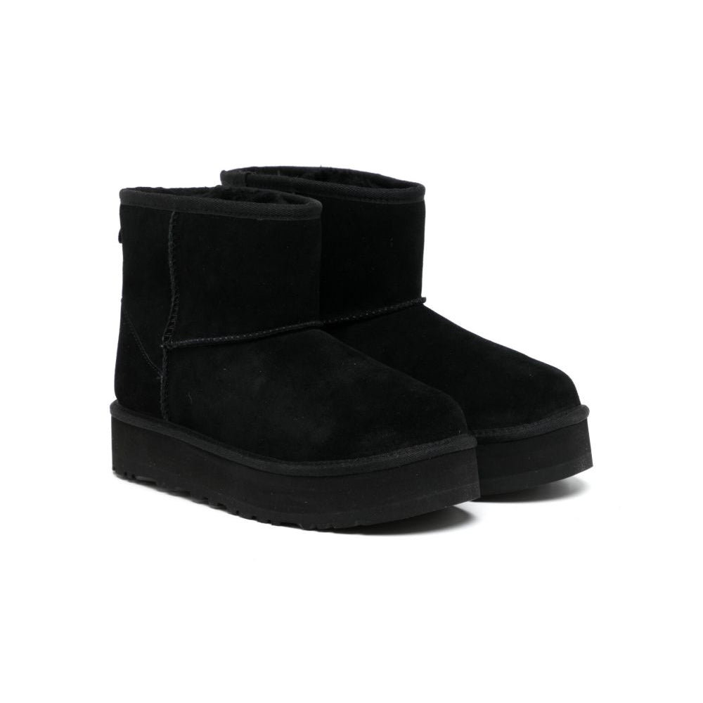 Stivaletti per bambini UGG Kids neri a punta tonda 1143700K BLK UGG KIDS