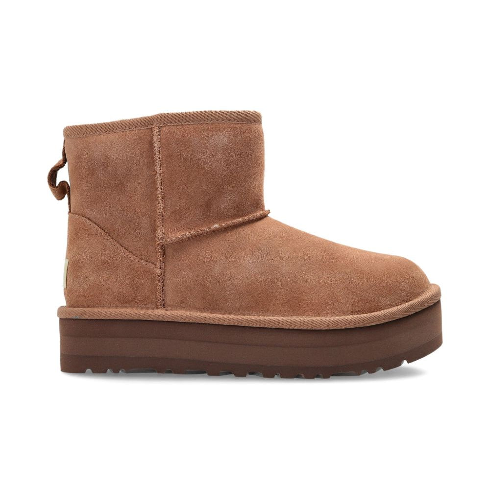 Stivaletti per bambini UGG Kids beige a punta tonda 1143700K RYK UGG KIDS