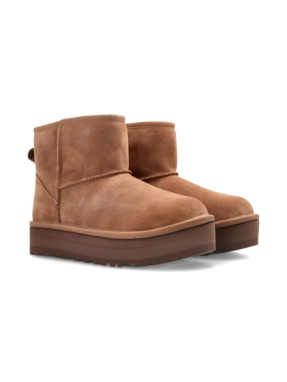 Stivaletti per bambini UGG Kids beige a punta tonda 1143700K RYK UGG KIDS