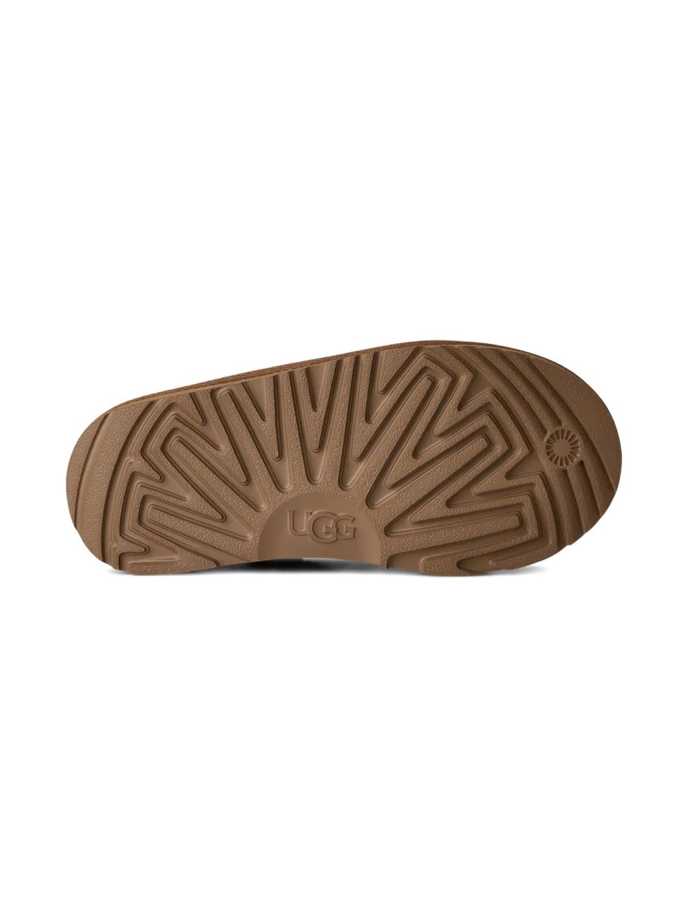 Ciabatte Classic Micro per bambina UGG Kids marroni con caratteristica applicazione con logo 1174410K CHE UGG KIDS