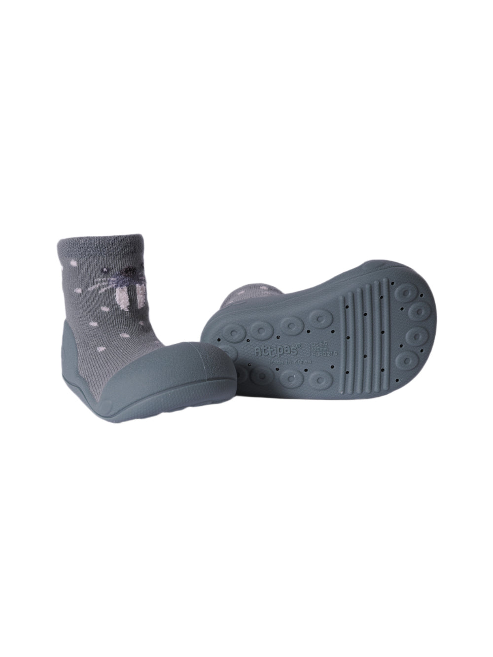 Scarpine primi passi per neonati Attipas blu con motivo leone marino SL01 KAKI ATTIPAS KIDS