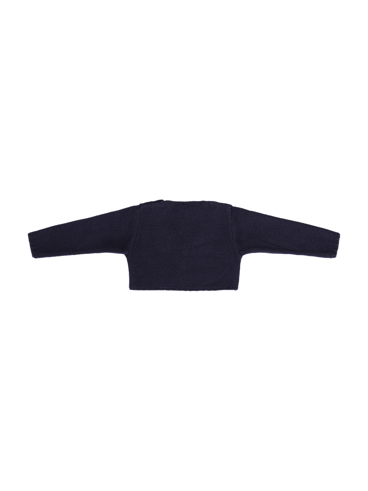 Maglione per neonata Baroni blu con scollo a V 11496 BLU BARONI KIDS