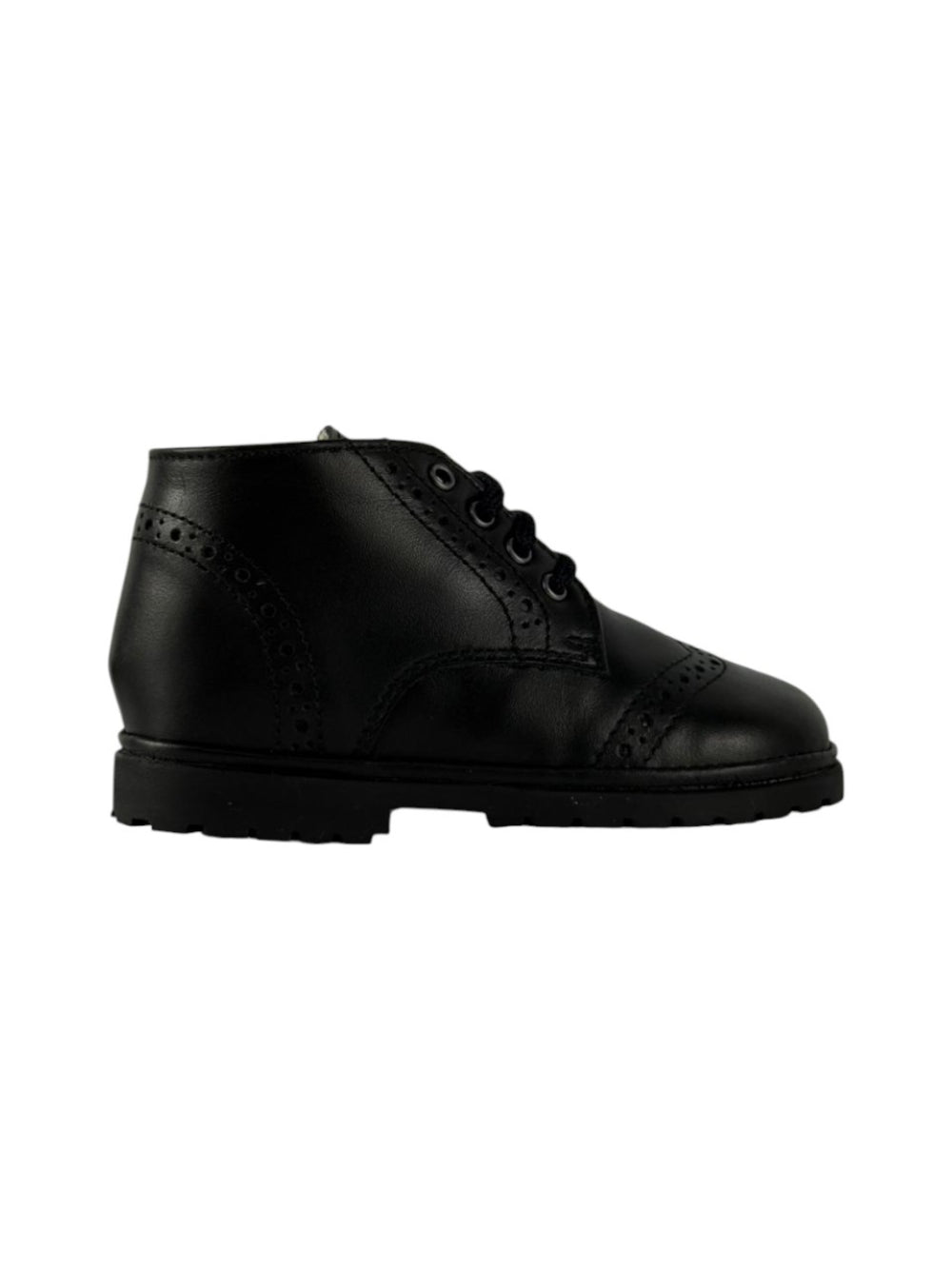Stivaletti per bambini Gioiecologiche neri con dettagli traforati 5027 NERO GIOIECOLOGICHE KIDS