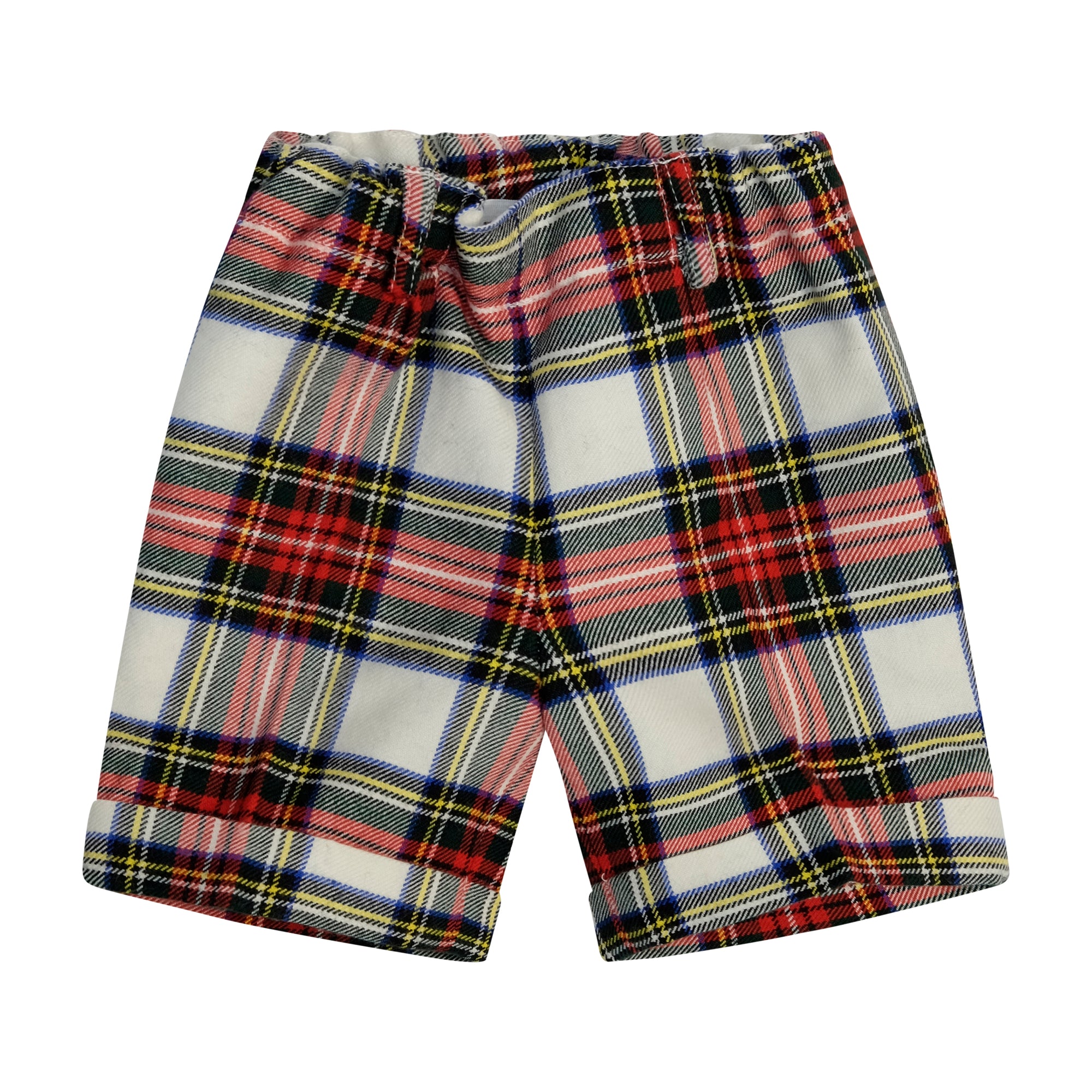 Shorts per neonato Paio Crippa multicolore con motivo a quadri ULIVO 4028 PAIO CRIPPA KIDS