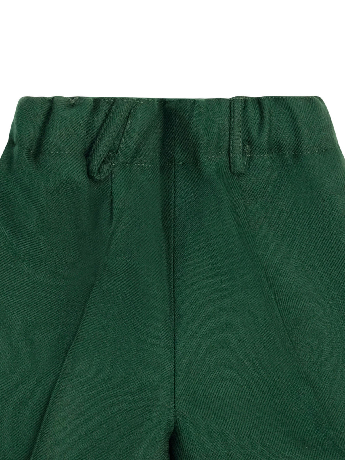 Shorts per neonato Paio Crippa Kids verde con vita elasticizzata ULIVO. 58 PAIO CRIPPA KIDS