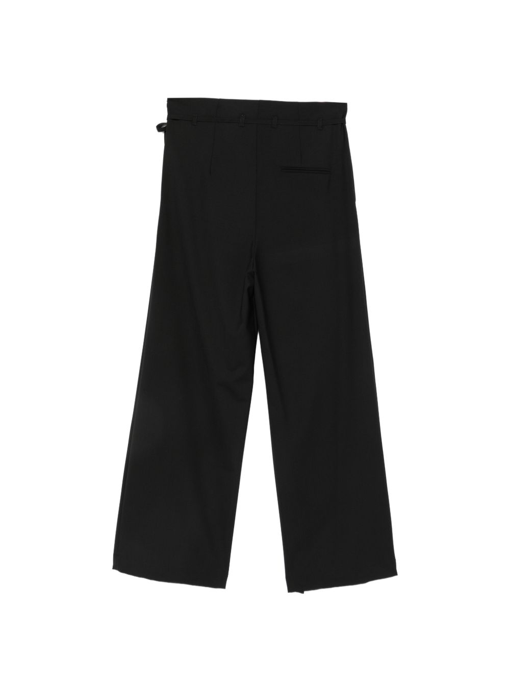 Pantaloni per donna Alysi neri con chiusura con laccetto 166102 A6055 NE ALYSI