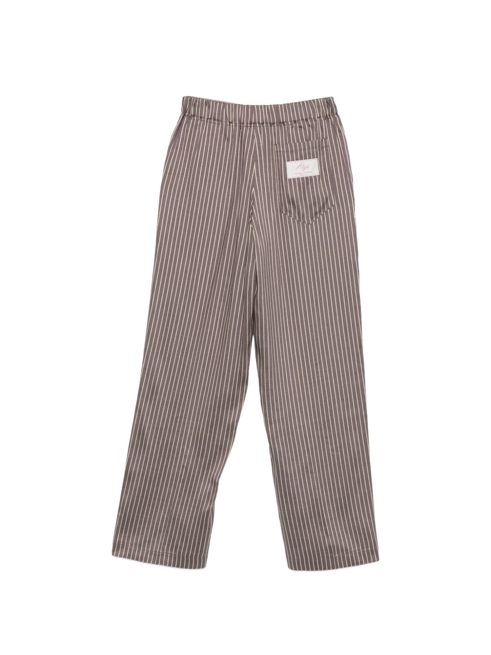 Pantaloni per donna Alysi grigi con design a righe 166125 A6002 GRAYP ALYSI