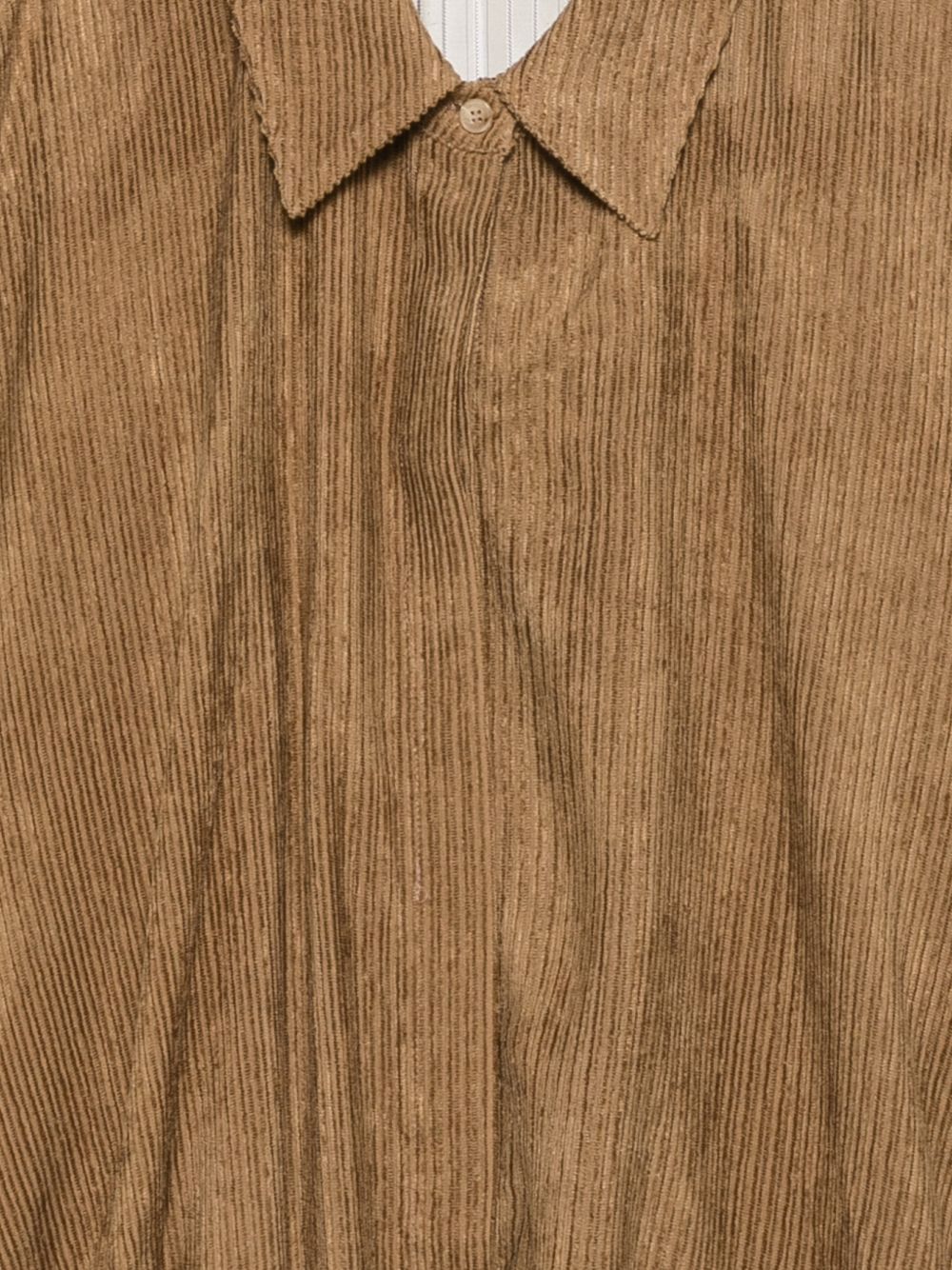 Camicia per donna Alysi marrone con trama a coste 166225 A6003 KK ALYSI