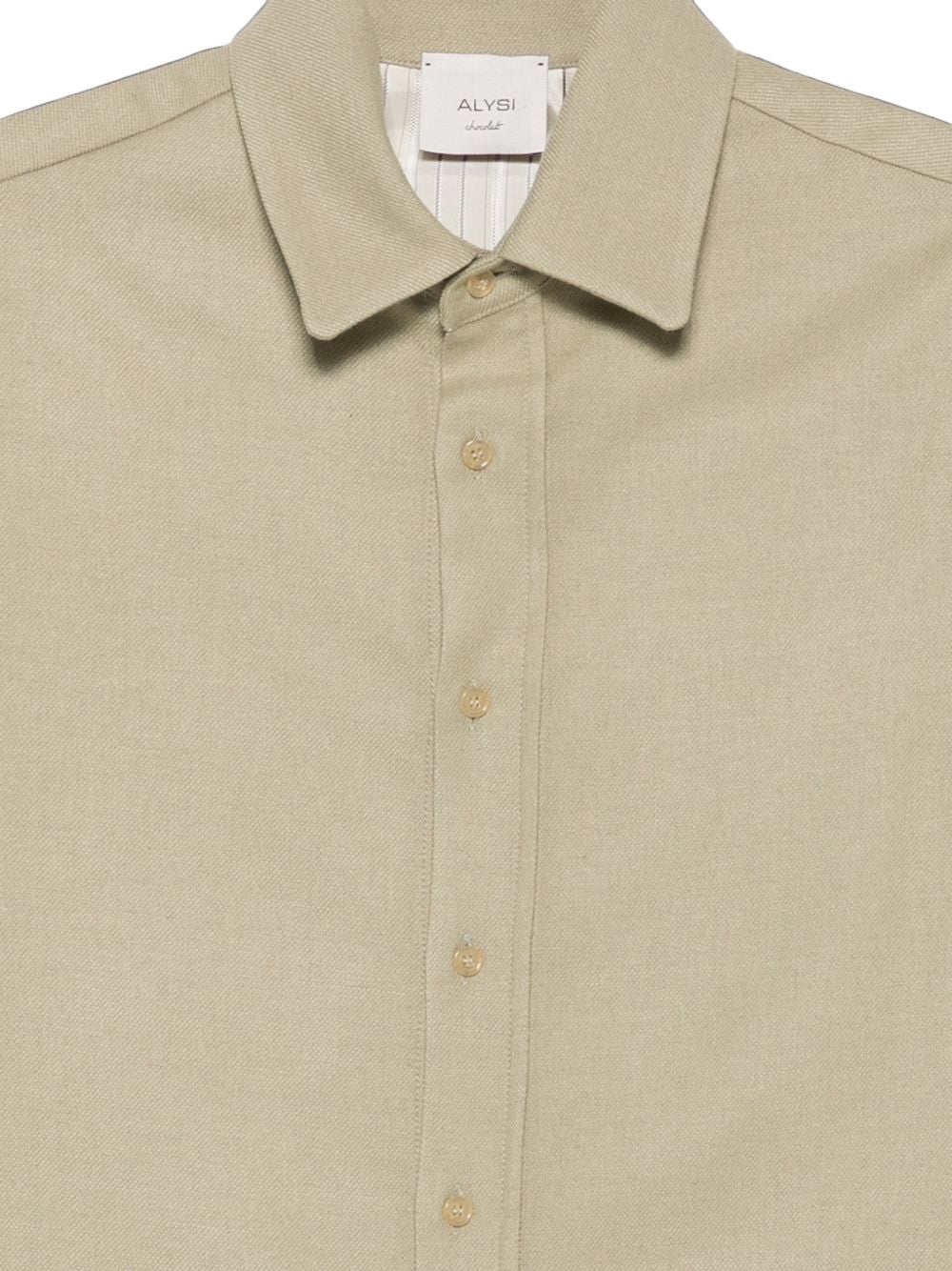 Camicia per donna Alysi verde con colletto alla francese 166253 A6218 SV ALYSI