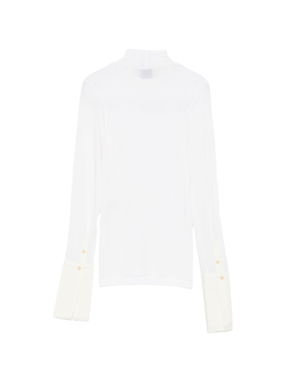 Maglione per donna Alysi bianca a collo alto 166410 A6036 LT ALYSI