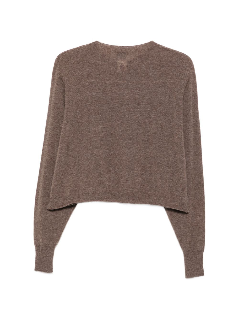 Maglione per donna Alysi marrone con chiusura con bottoni sul davanti 266429 A6008 CAST ALYSI