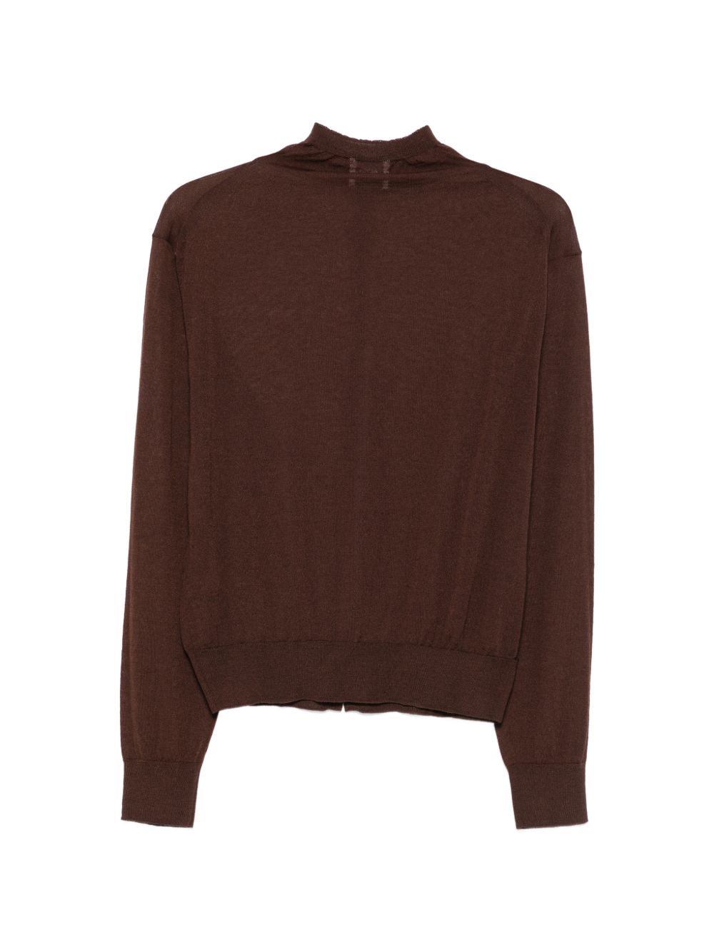 Maglione per donna Alysi marrone con collo alto 266457 A6047 CACAO ALYSI