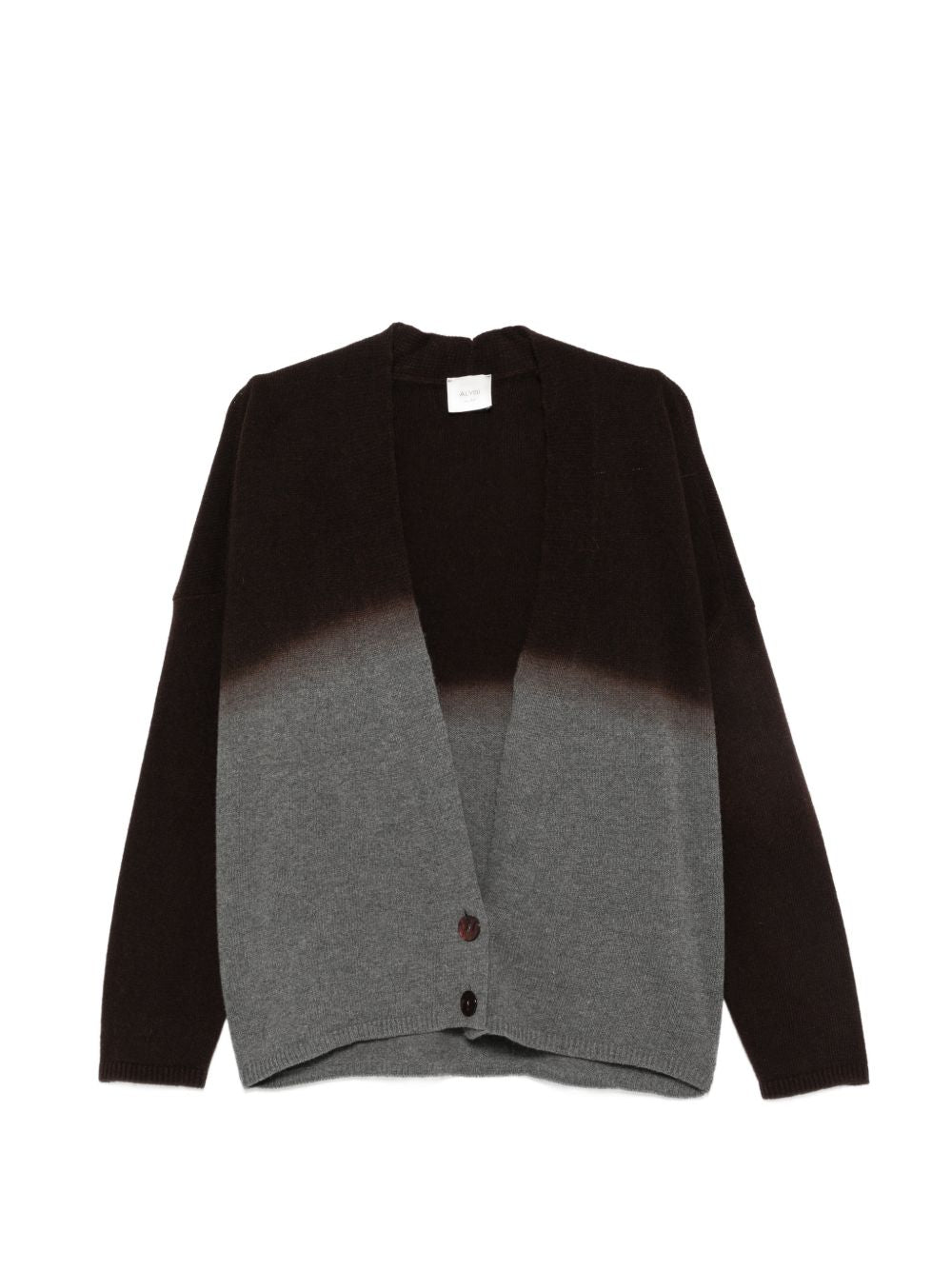 Cardigan per donna Alysi multicolore con scollo a V 266484 A6210 GR ALYSI