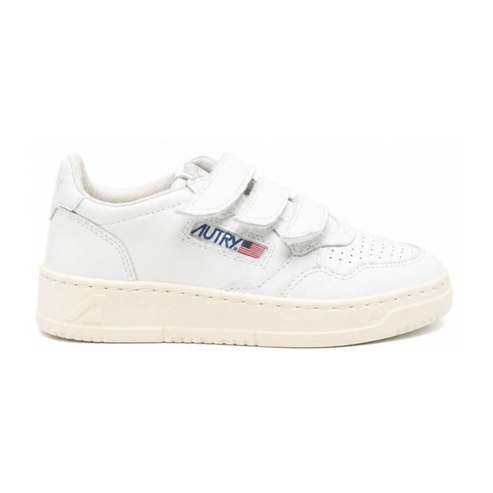 Sneakers per bambini Autry Kids bianco in pelle Medalist KILK FF03 AuTRY KIDS