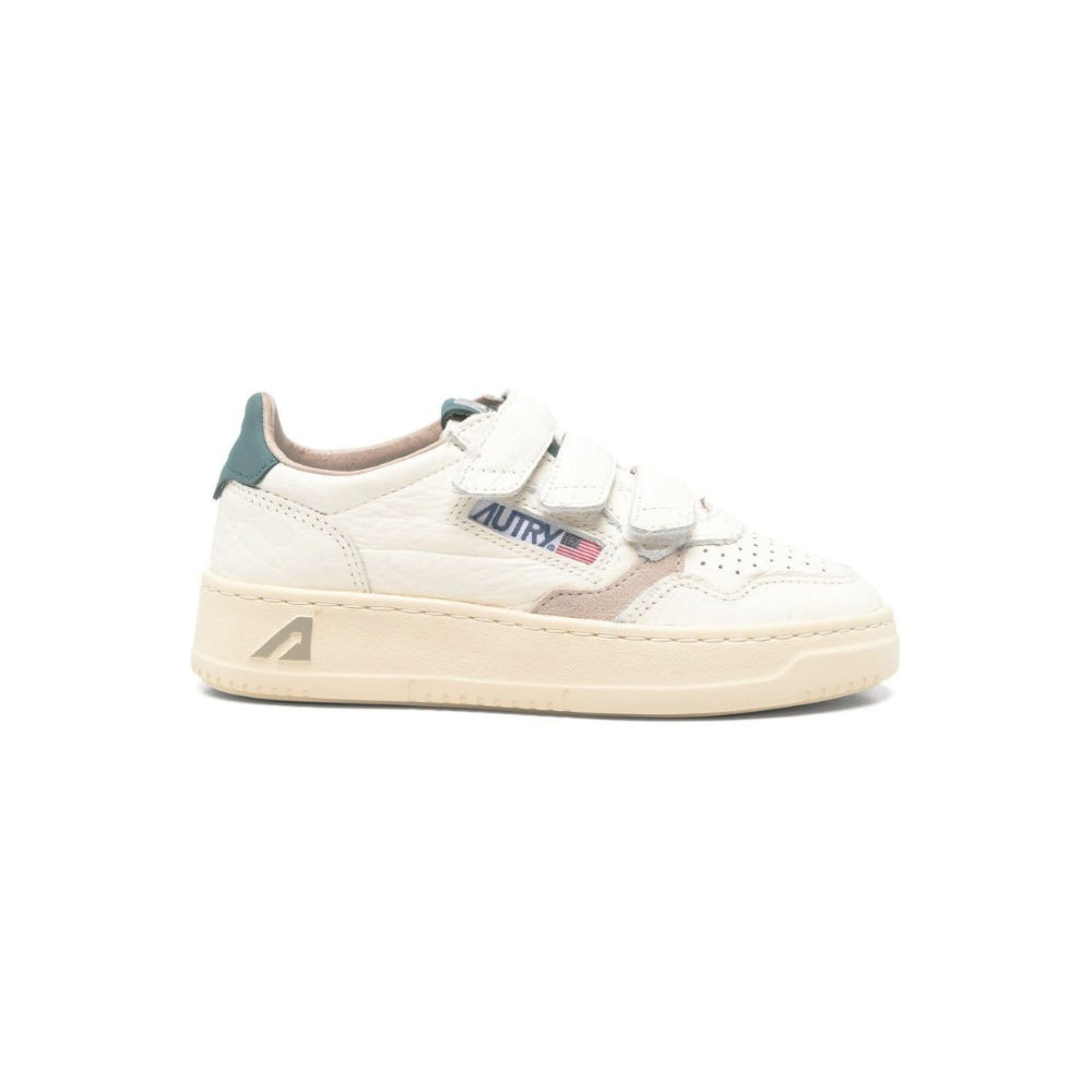 Sneakers Medalist per bambini Autry Kids bianche con strappo KILK NE18 AuTRY KIDS