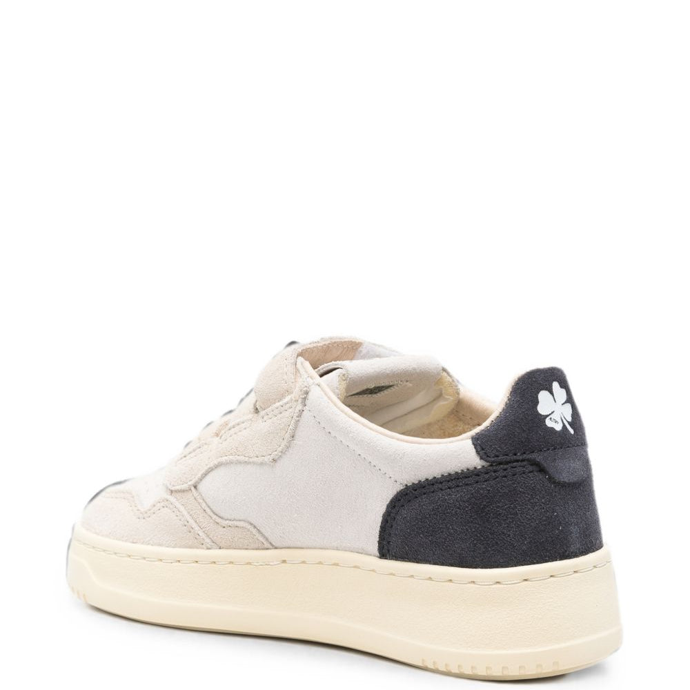 Sneakers per bambini Autry Kids bianche con baffo nero KILK TS29 AuTRY KIDS