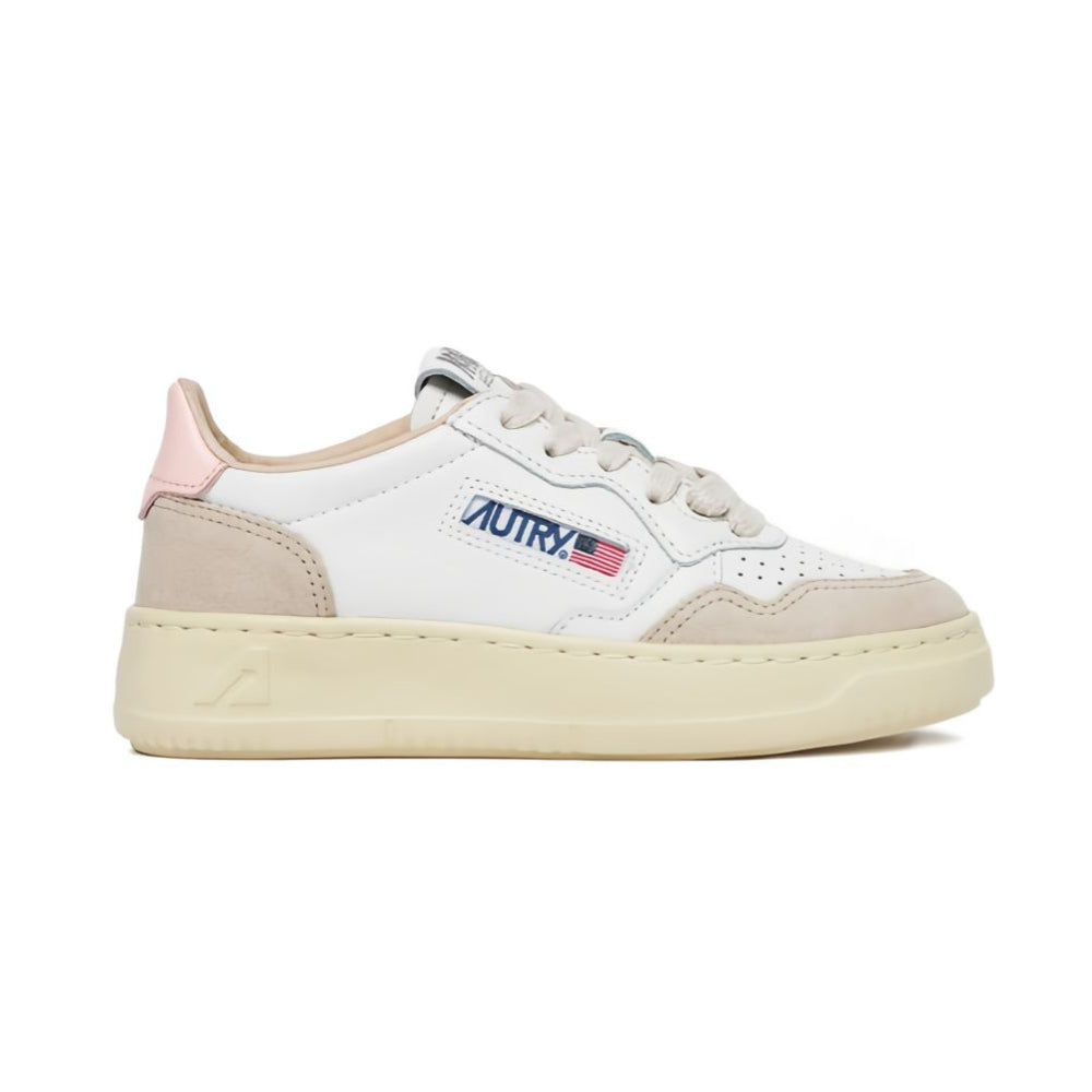 Sneakers per bambini Autry Kids bianche con dettagli traforati KULK FS05 AuTRY KIDS