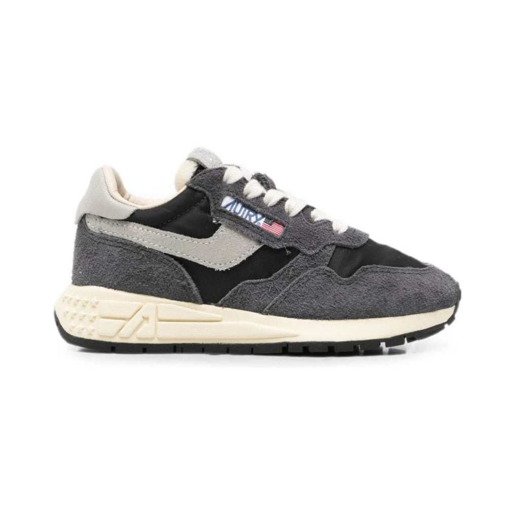 Sneakers Reelwind Low per bambino Autry Kids grigie con inserti in camoscio KWLK NC05 AuTRY KIDS