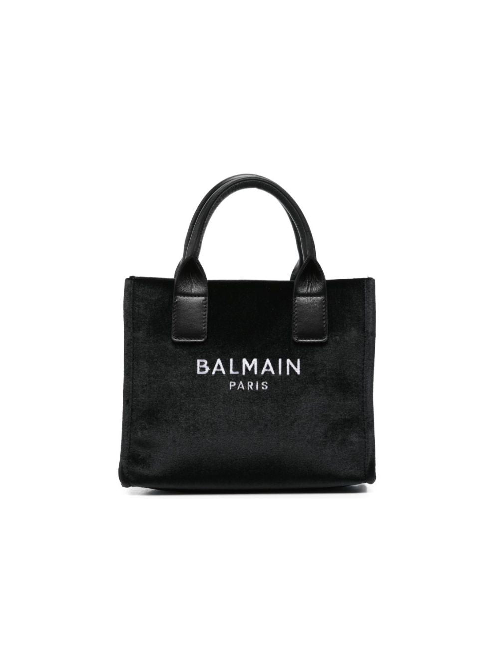 Borsa per bambina Balmain Kids nera con finitura in velluto BZ0B08 Z3391 930BC BALMAIN KIDS