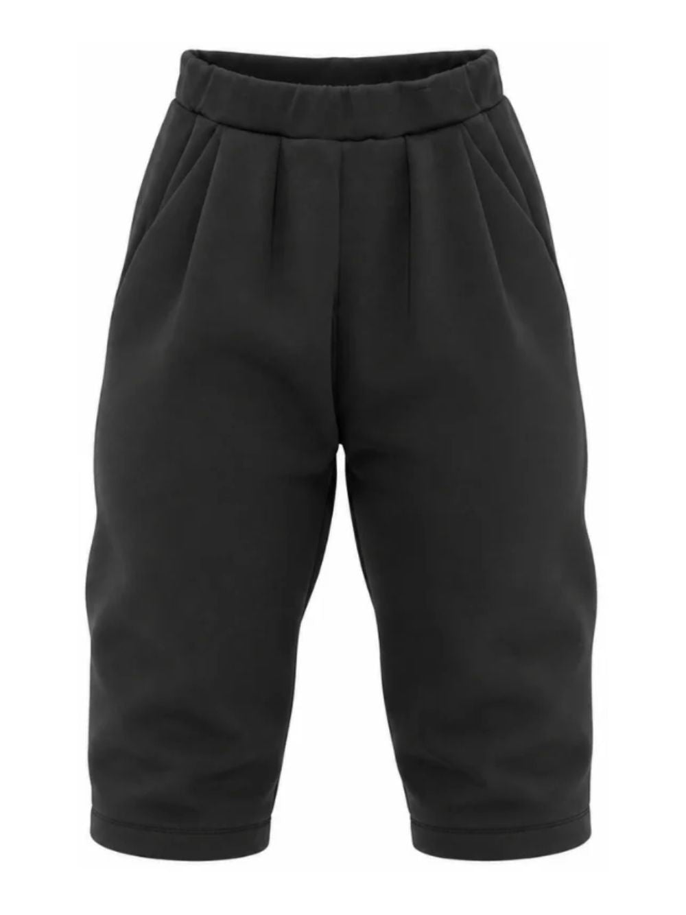 Pantaloni per bambina Balmain Kids neri con logo sul retro BZ6A80 Z3728 930BC BALMAIN KIDS