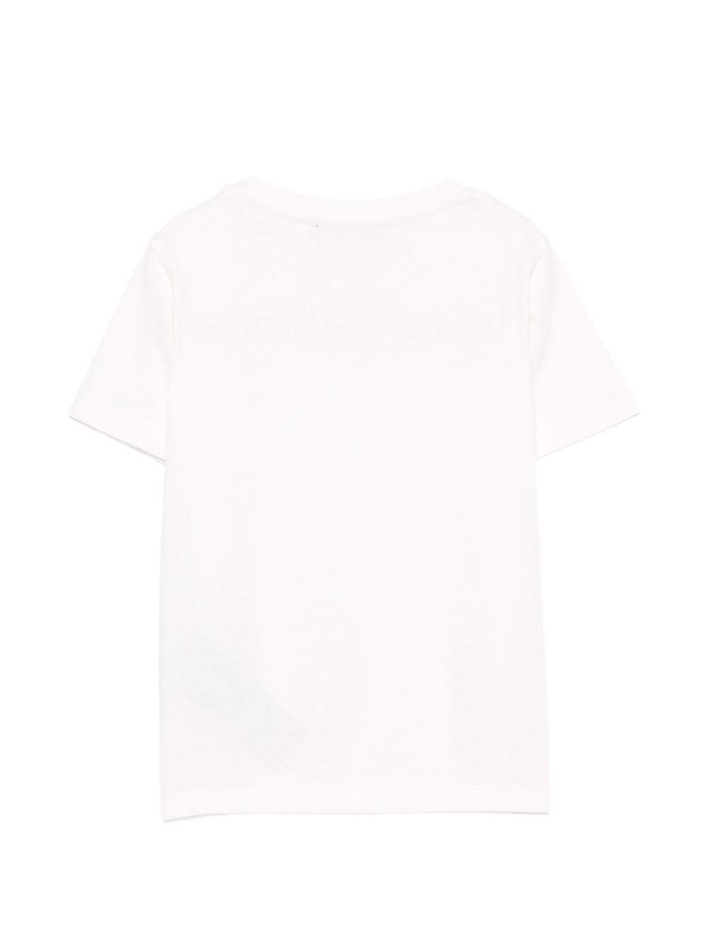 T-shirt per bambino Balmain Kids bianca con stampa logo sul davanti BZ8I11 Z3672 102NE BALMAIN KIDS