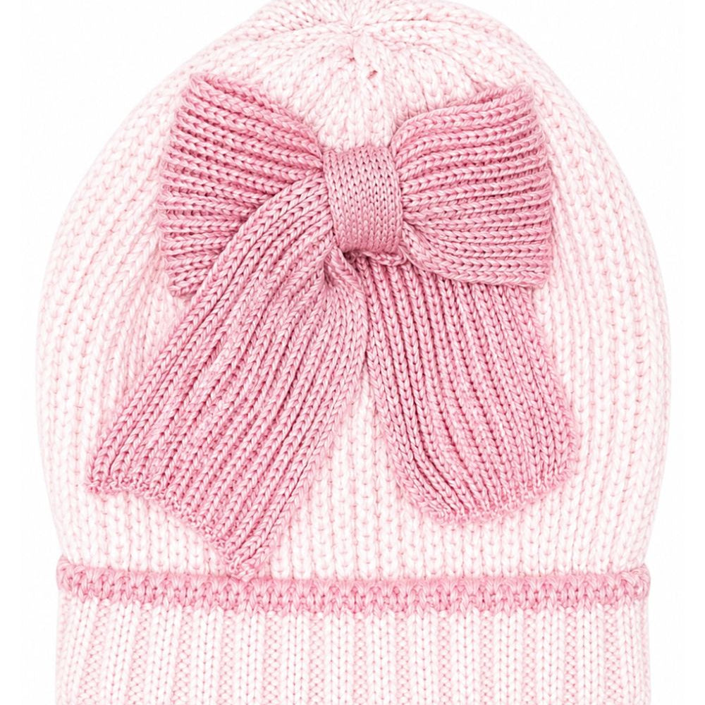 Cappello per neonata Bebè di Almy rosa con dettaglio fiocco CA58 7060 BEBE' DI ALMY KIDS