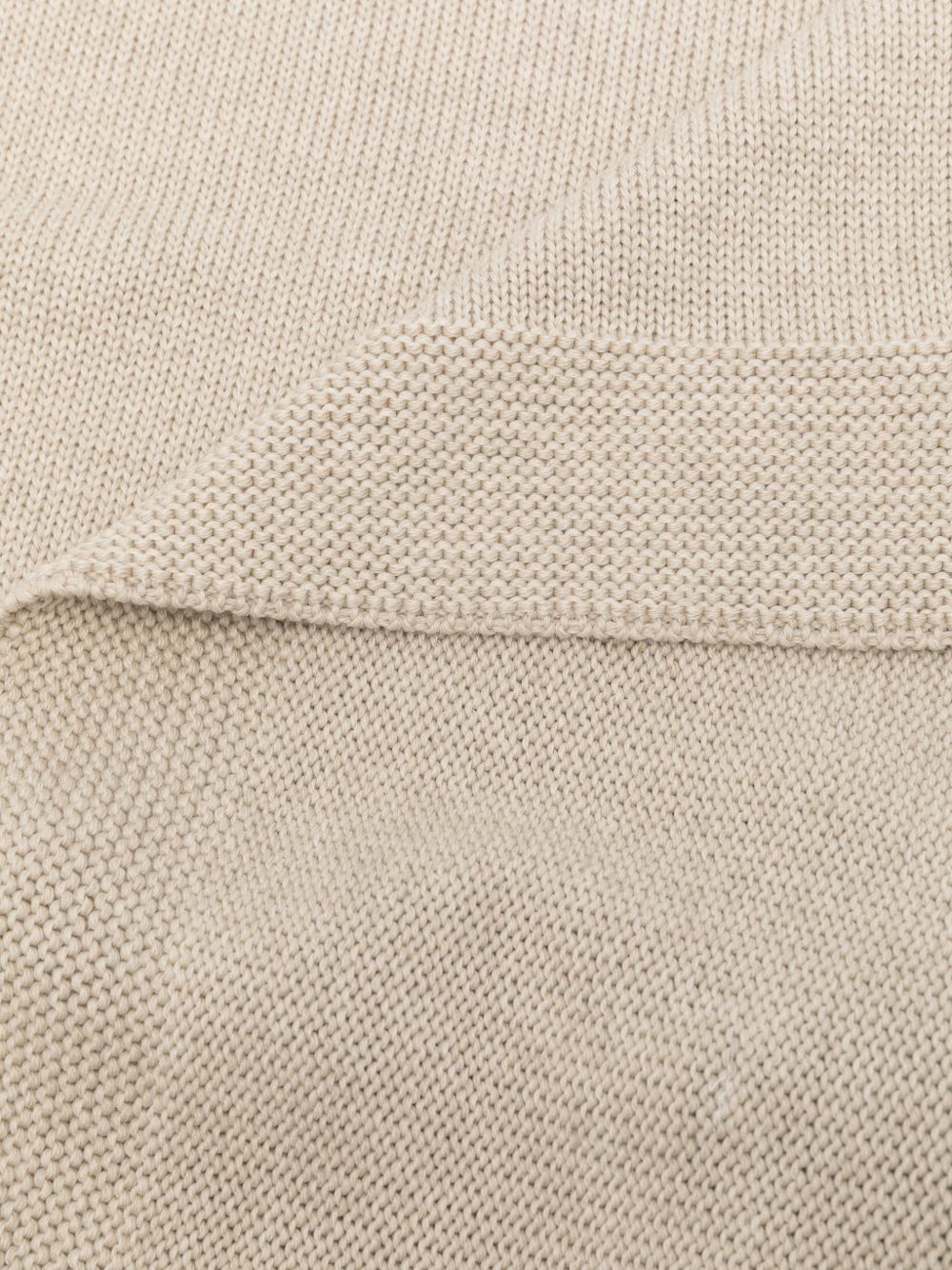 Coperta per neonata Bebè di Almy beige con dettaglio fiocco E58 3900 BEBE' DI ALMY KIDS