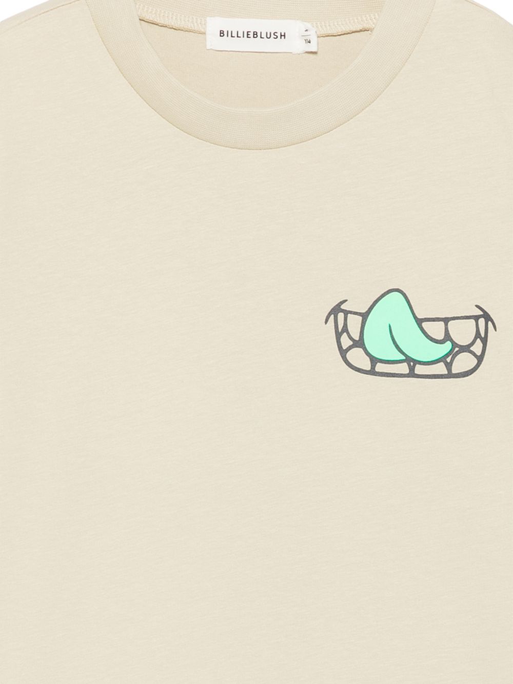 T-shirt per bambino Billieblush beige con stampa grafica U22298 23E BILLIEBLUSH KIDS