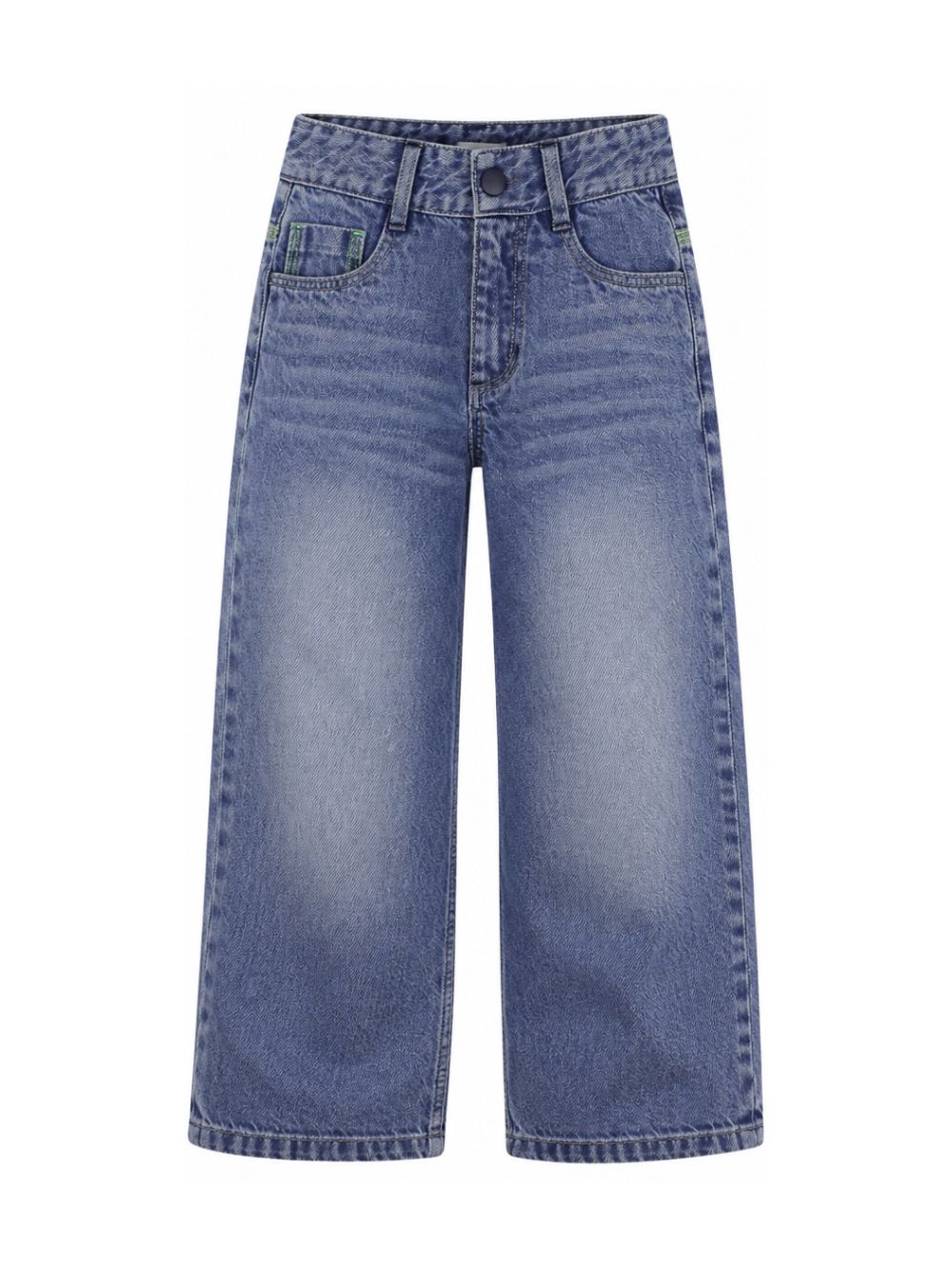 Jeans per bambino Billieblush Kids blu con effetto schiarito U22322 Z18 BILLIEBLUSH KIDS
